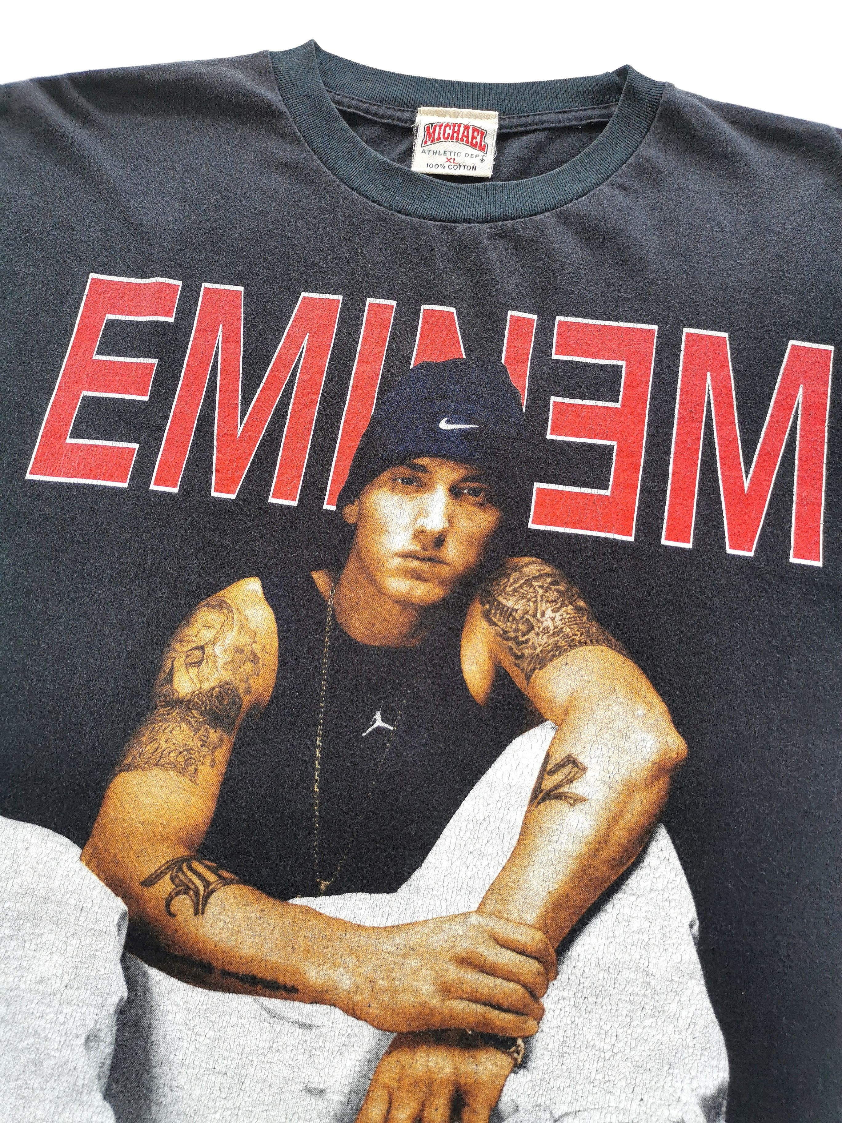 Eminem × Rap Tees × Vintage Vintage Eminem The Eminem Show Tshirt Wear Nike Air Jordan Size US XL / EU 56 / 4 - 5 Thumbnail