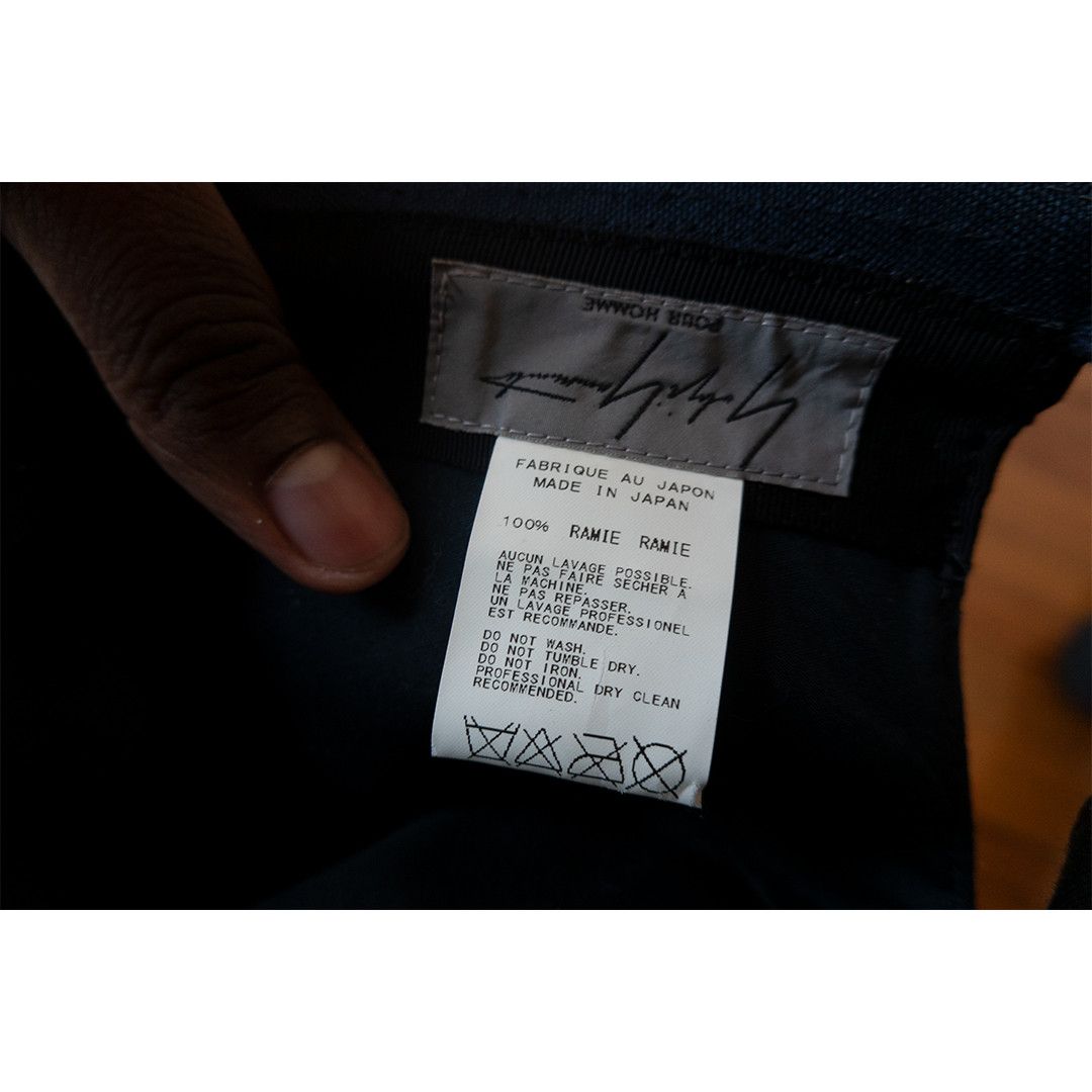 Yohji Yamamoto SS12 Pour Homme Cutout Hat Size ONE SIZE - 9 Thumbnail
