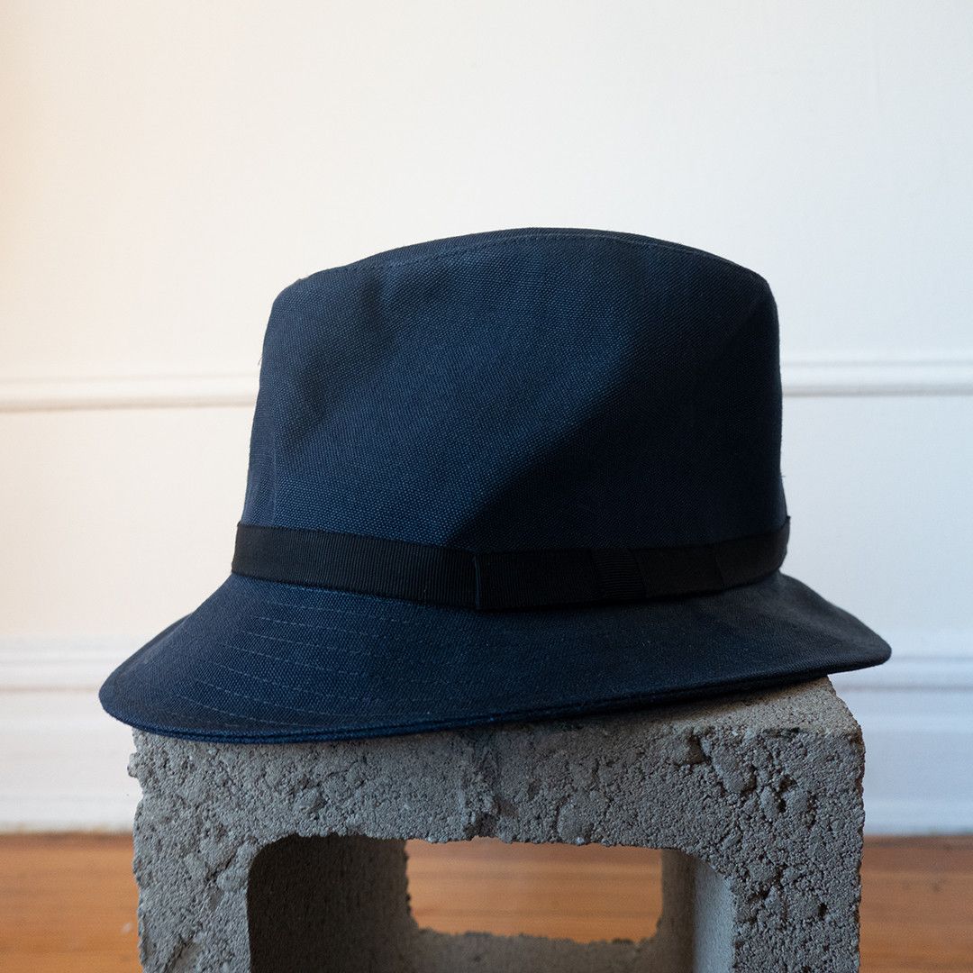 Yohji Yamamoto SS12 Pour Homme Cutout Hat Size ONE SIZE - 6 Thumbnail
