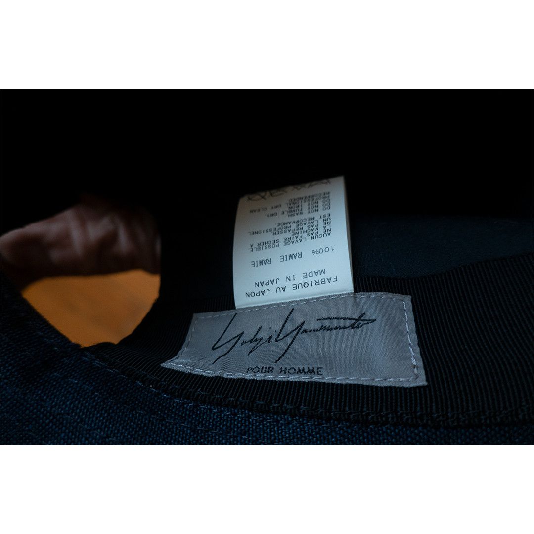 Yohji Yamamoto SS12 Pour Homme Cutout Hat Size ONE SIZE - 8 Thumbnail