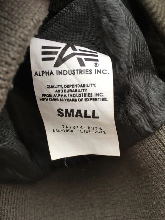 Alpha Industries Rare!! Alpha Industries jacket Size US S / EU 44-46 / 1 - 12 Thumbnail