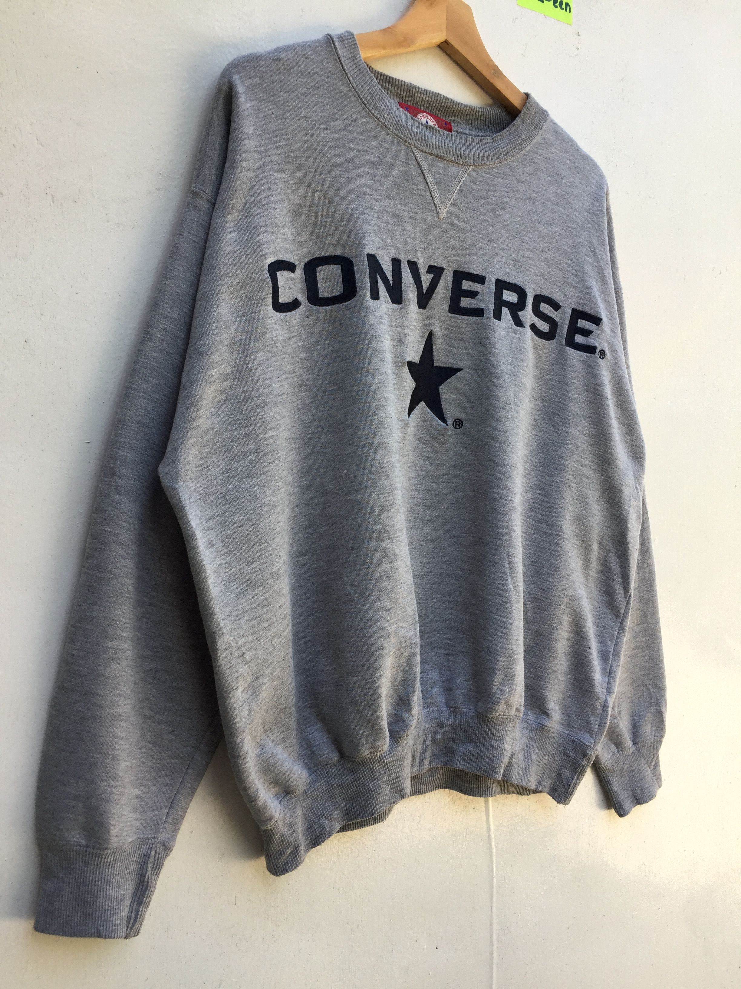 Converse Vintage 90's Converse All Star Sweatshirts Size L Size US L / EU 52-54 / 3 - 2 Thumbnail
