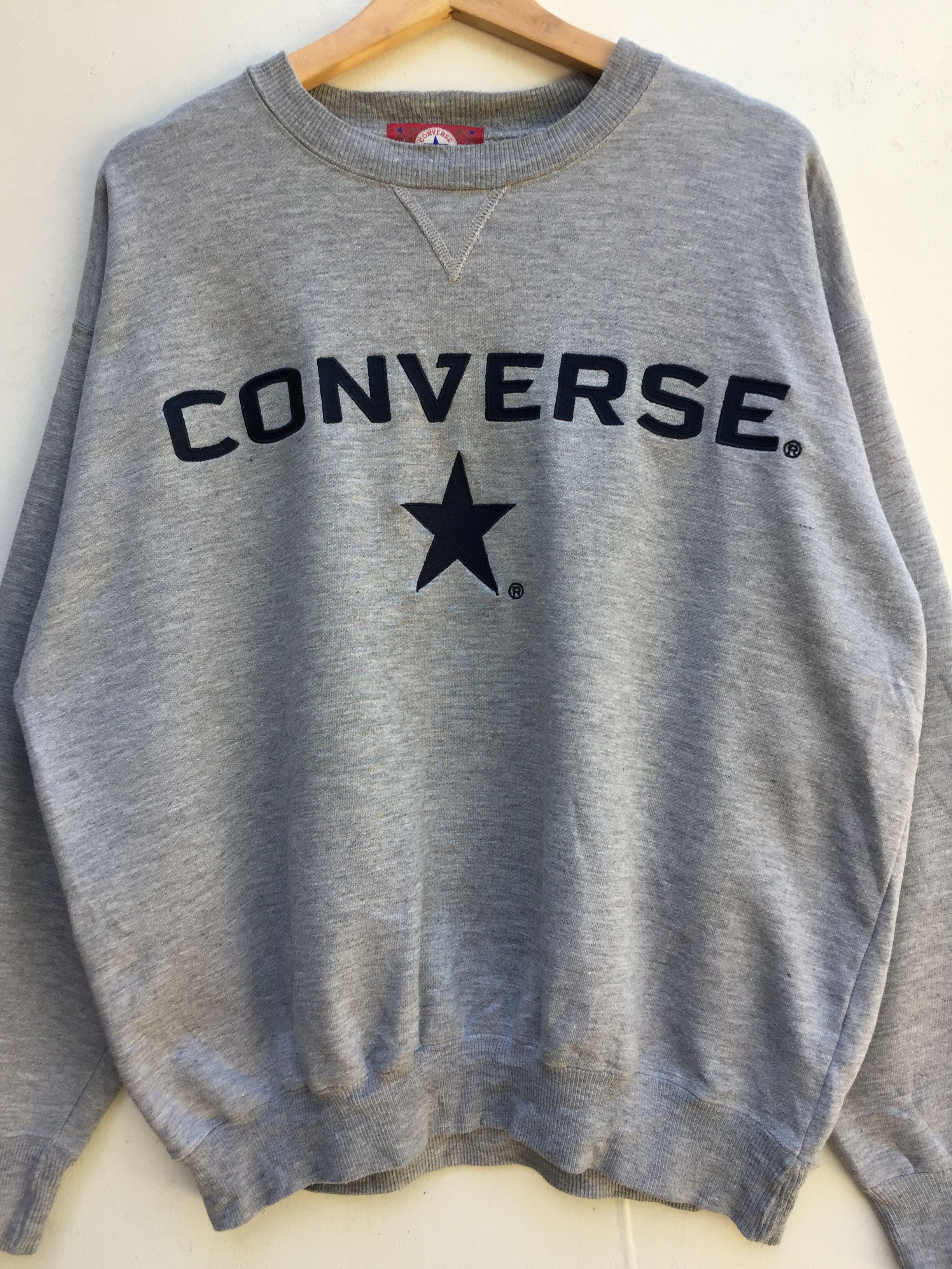 Converse Vintage 90's Converse All Star Sweatshirts Size L Size US L / EU 52-54 / 3 - 4 Thumbnail