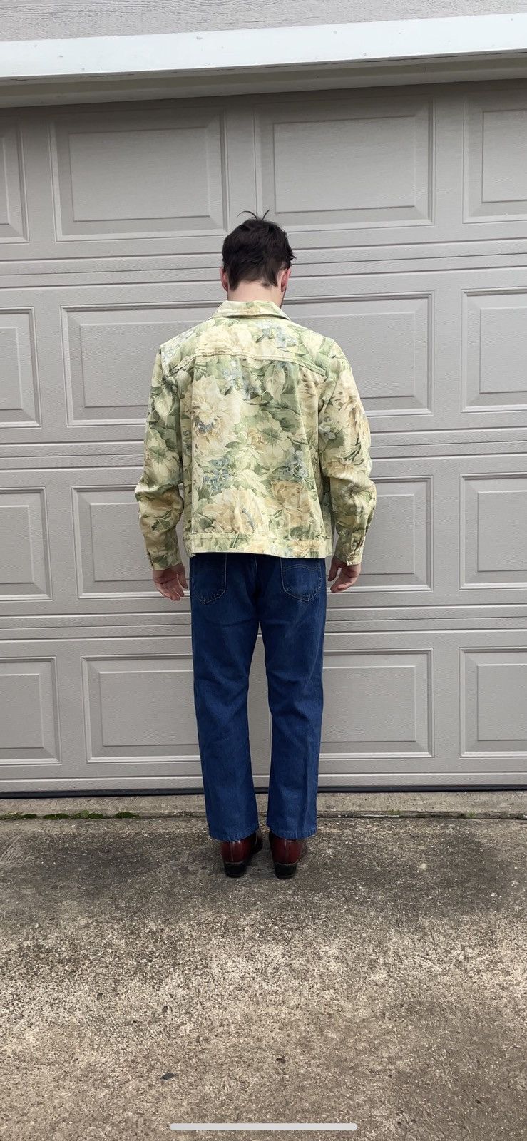 Other Vintage Cropped Camp Collar Jacket Boxy Bowling Size US L / EU 52-54 / 3 - 7 Thumbnail