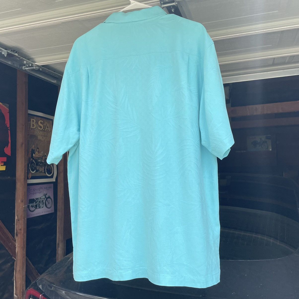 Vintage Vintage 90s Camp Collar Bowling Shirt 100% silk Size US L / EU 52-54 / 3 - 5 Thumbnail