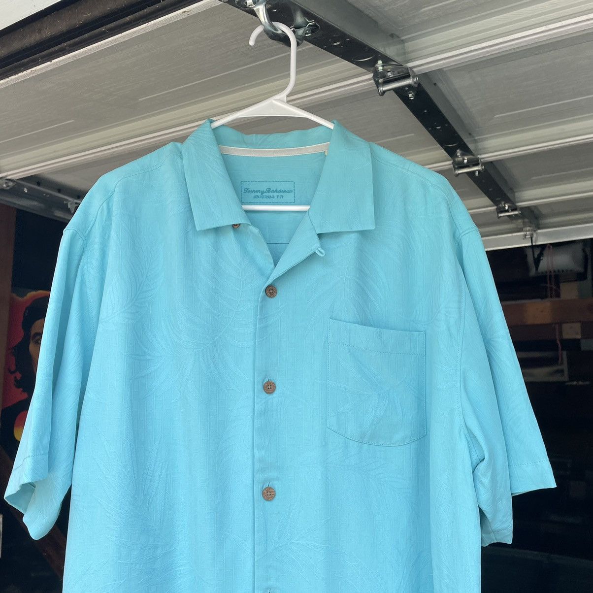 Vintage Vintage 90s Camp Collar Bowling Shirt 100% silk Size US L / EU 52-54 / 3 - 1 Thumbnail