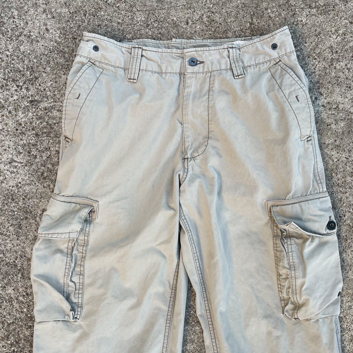 Japanese Brand × Vintage Vintage Parachute Military Sunfaded Cargo Pants Size US 34 / EU 50 - 4 Thumbnail