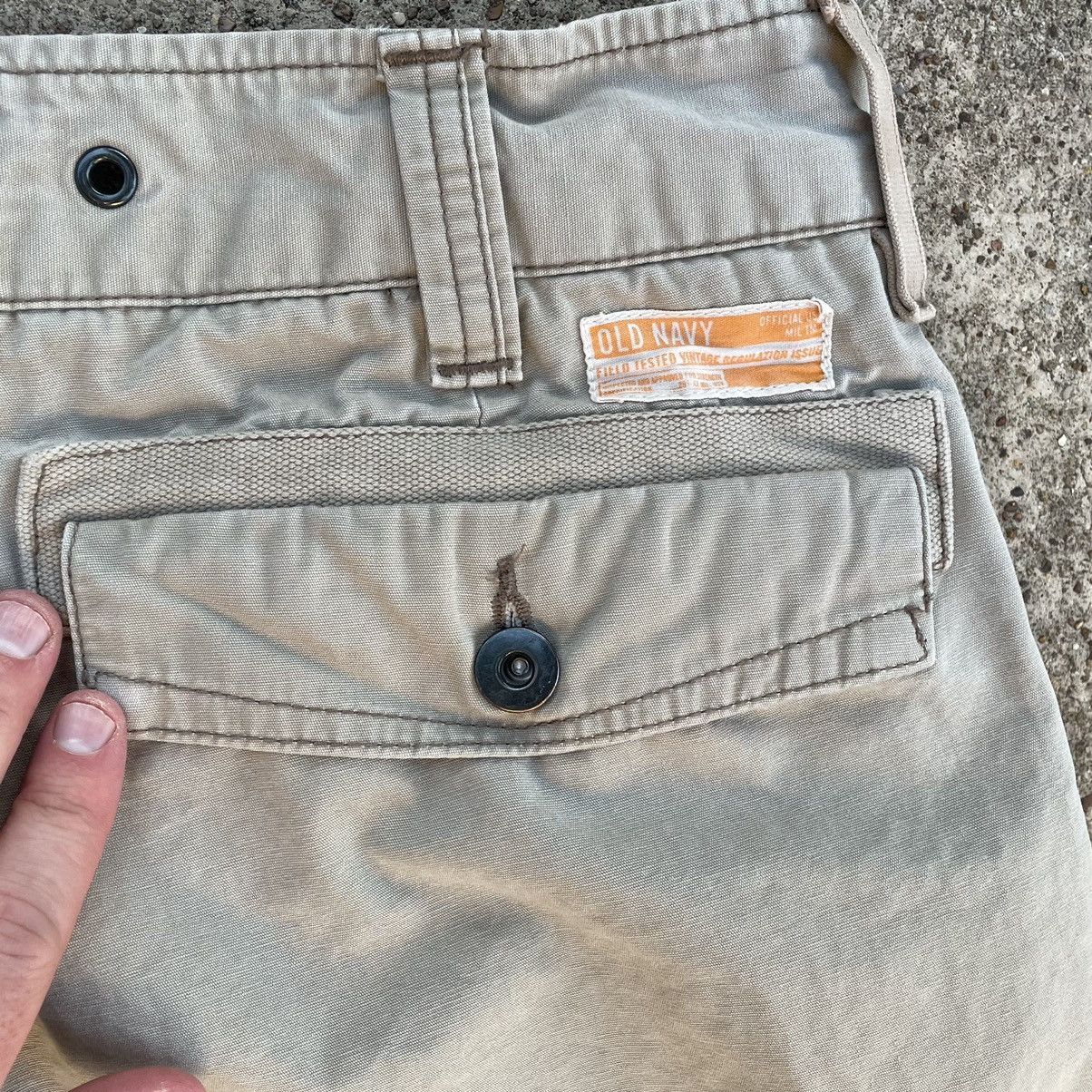 Japanese Brand × Vintage Vintage Parachute Military Sunfaded Cargo Pants Size US 34 / EU 50 - 7 Thumbnail