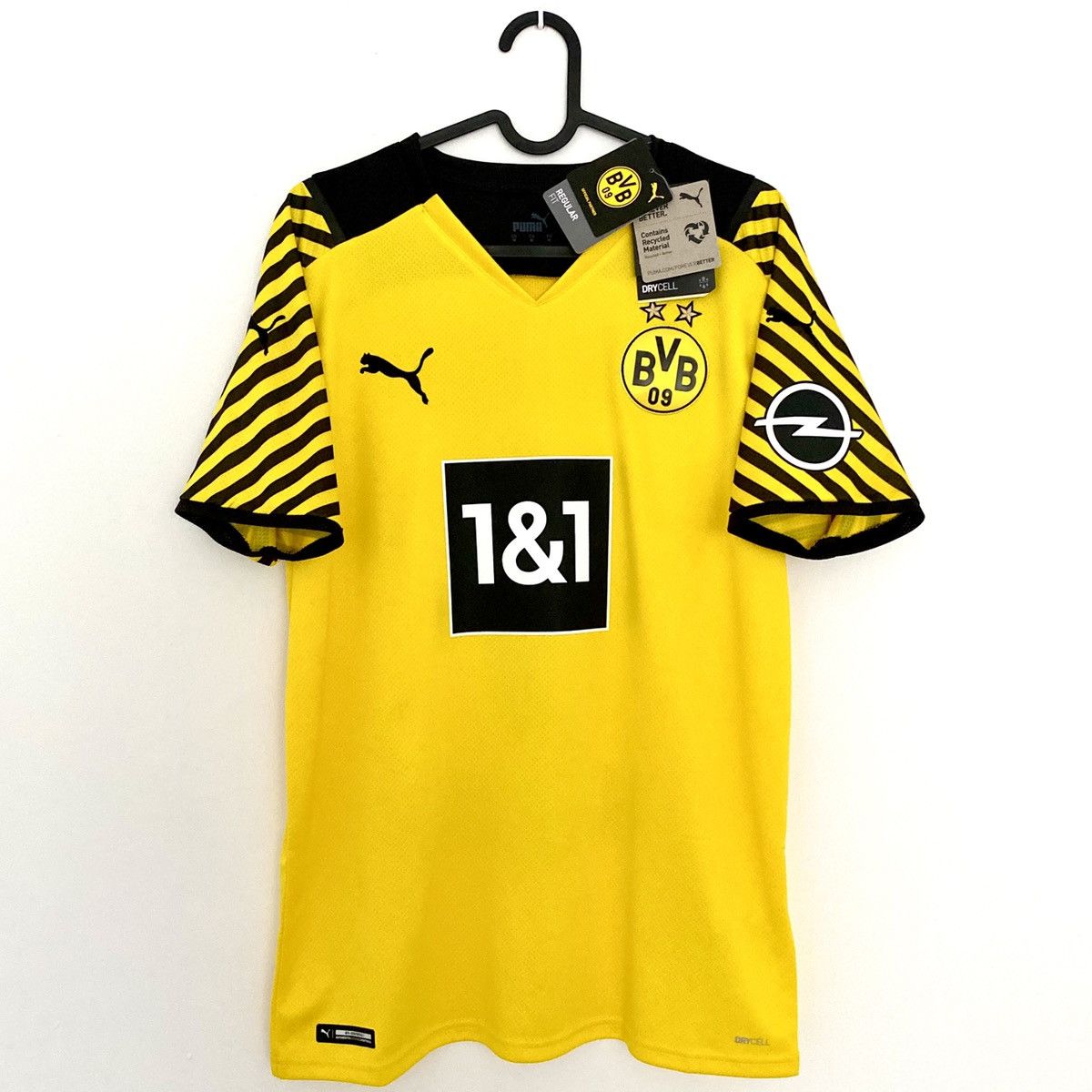 Nike × Vintage NWT 2022 Borussia Haaland Puma Soccer Jersey Size US M / EU 48-50 / 2 - 5 Thumbnail