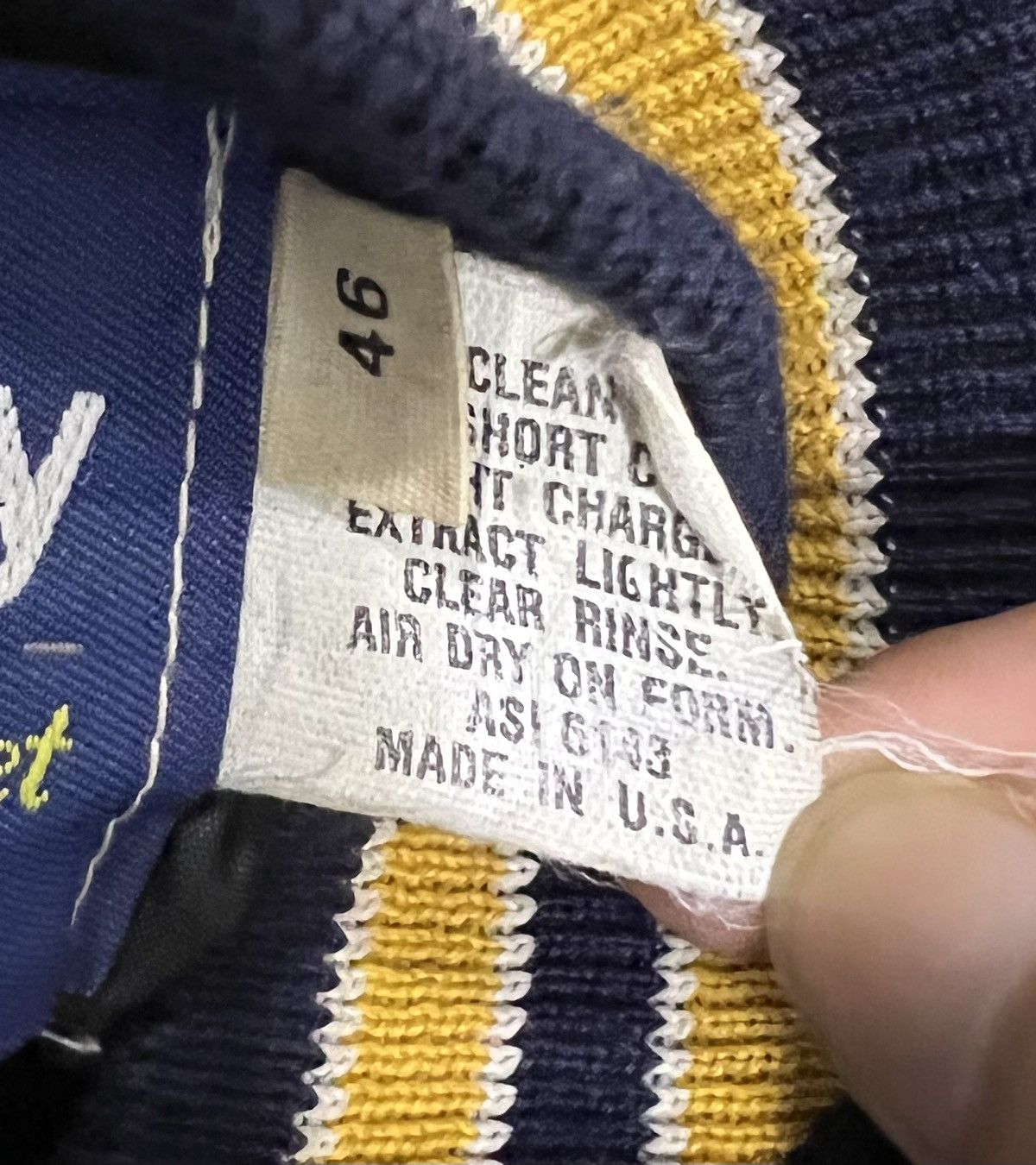 Holloway RARE VTG 80S HOLLOWAY VARSITY ORIGINAL COLLEGE JACKET Size US L / EU 52-54 / 3 - 12 Thumbnail