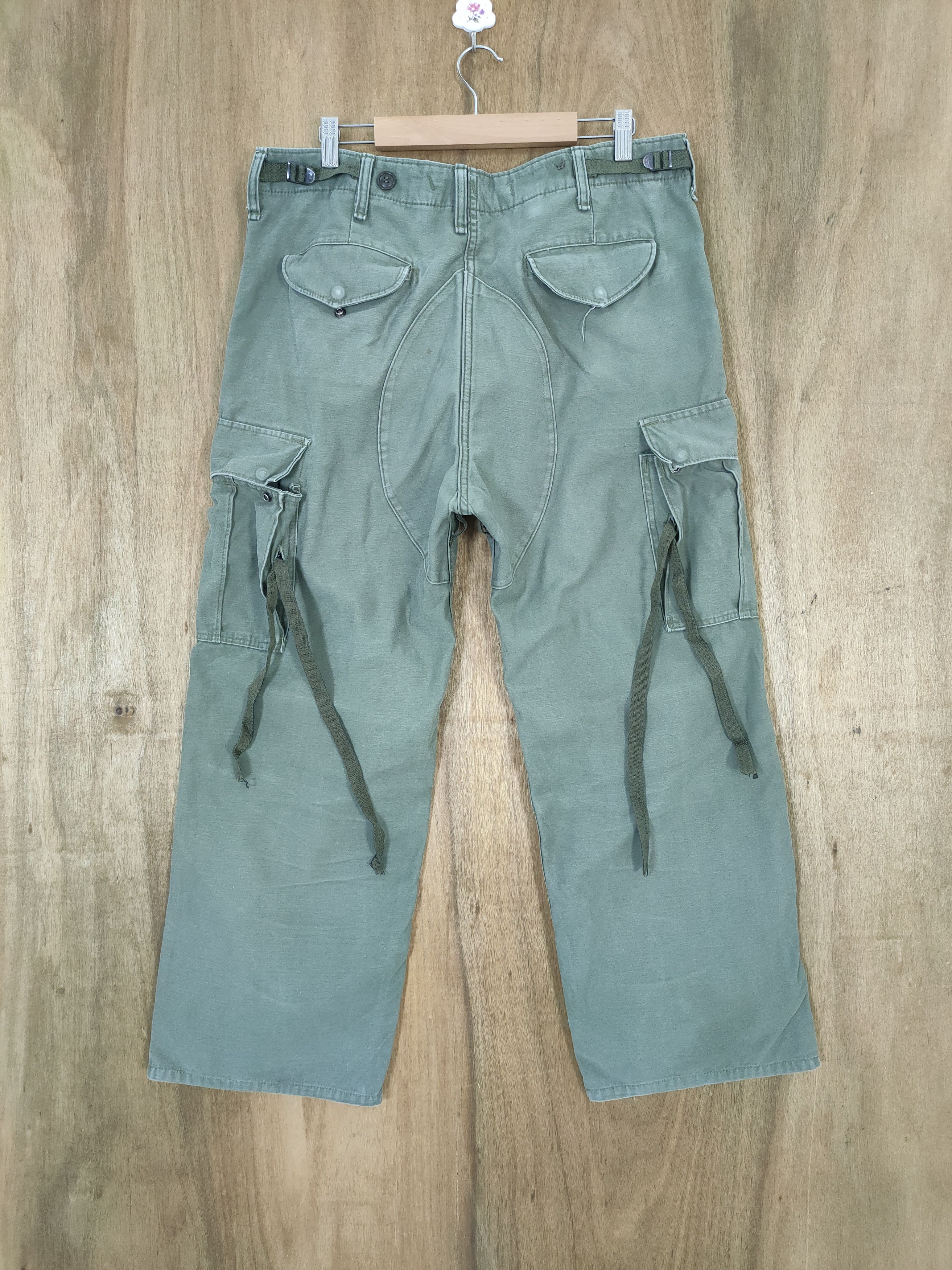 Vintage VINTAGE FADED BONDAGE CARGO PANTS Size US 34 / EU 50 - 1 Thumbnail