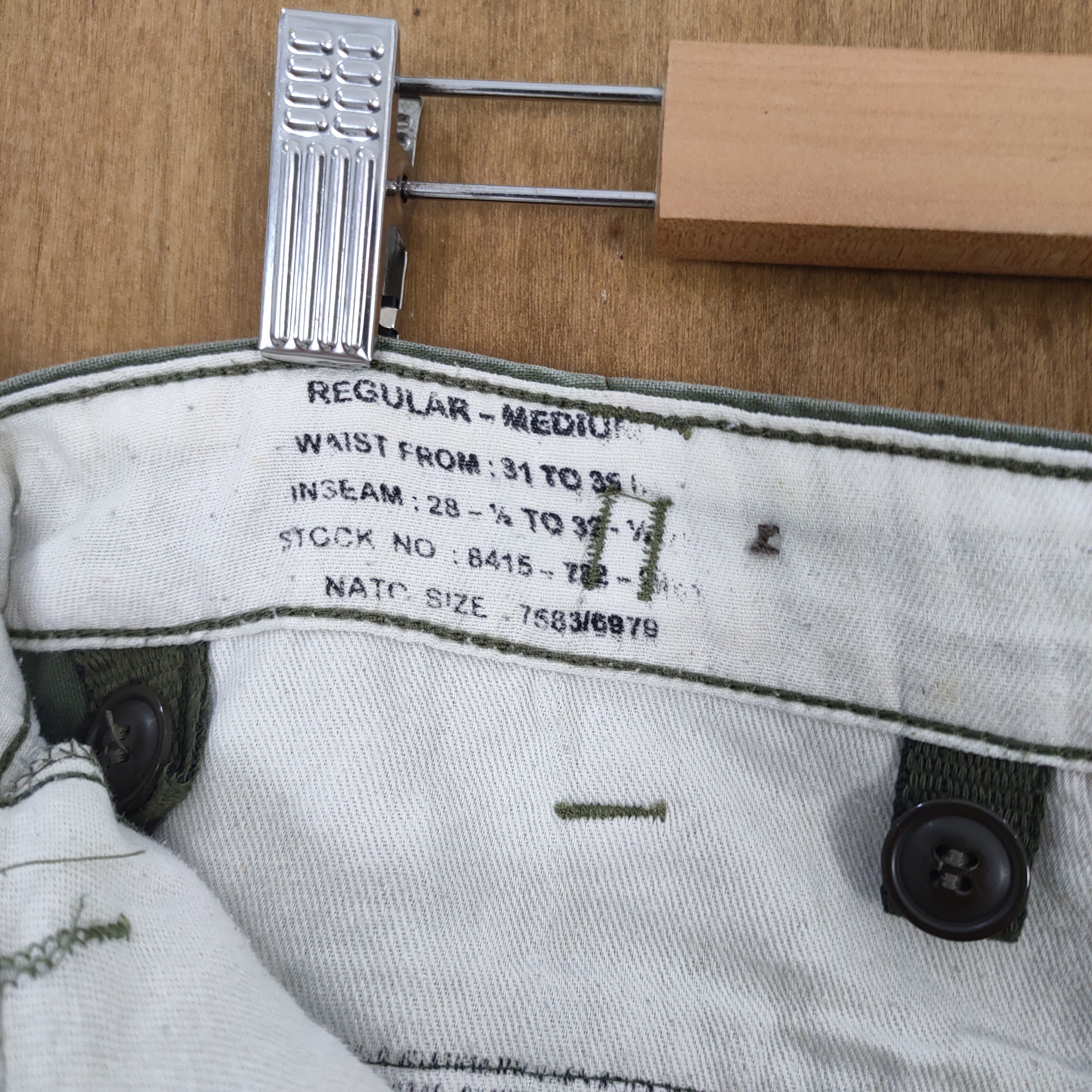 Vintage VINTAGE FADED BONDAGE CARGO PANTS Size US 34 / EU 50 - 14 Thumbnail