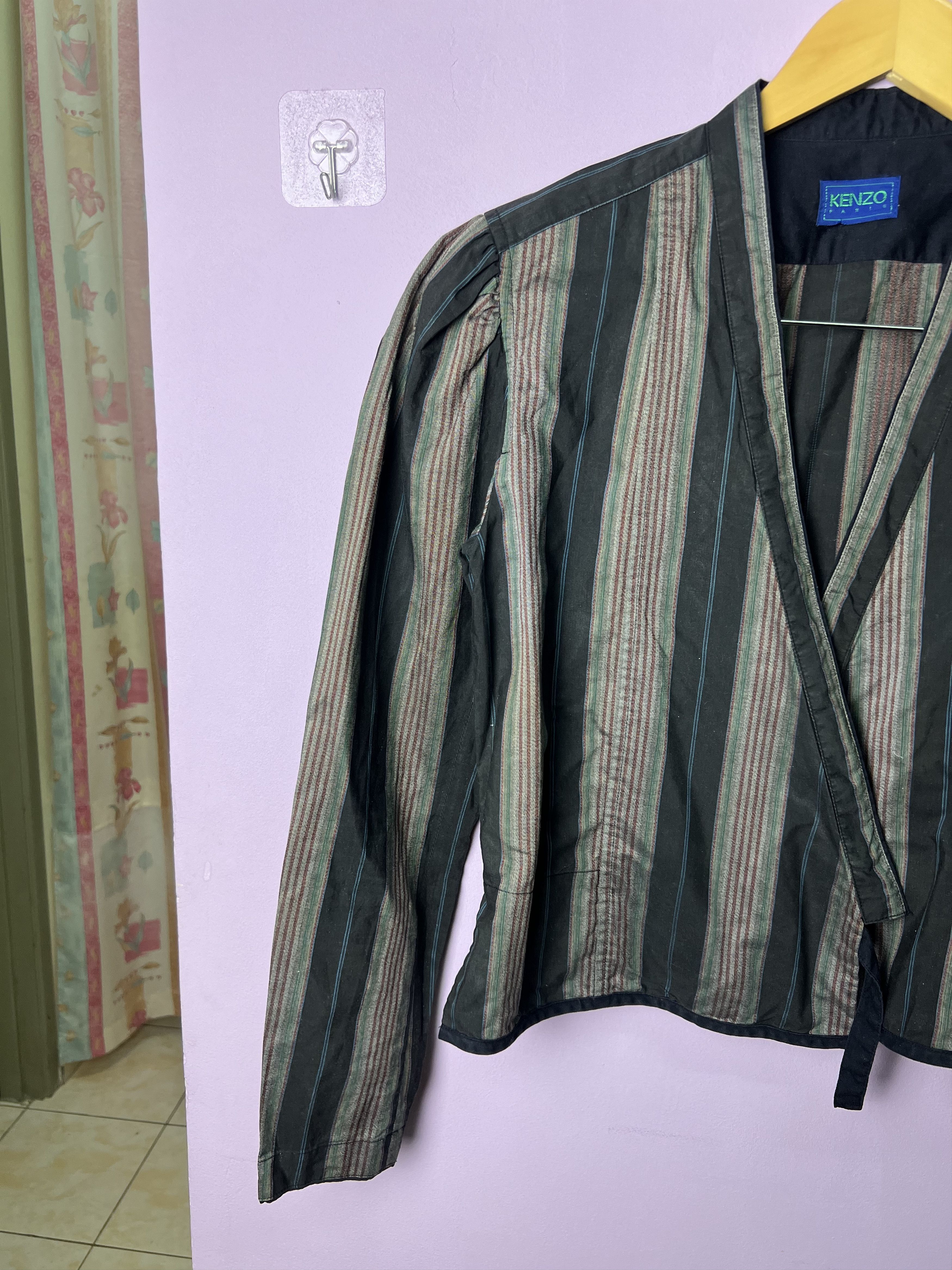 Kenzo 🔥Kenzo Paris Buttonless Cropped Blazers Size S / US 4 / IT 40 - 3 Thumbnail