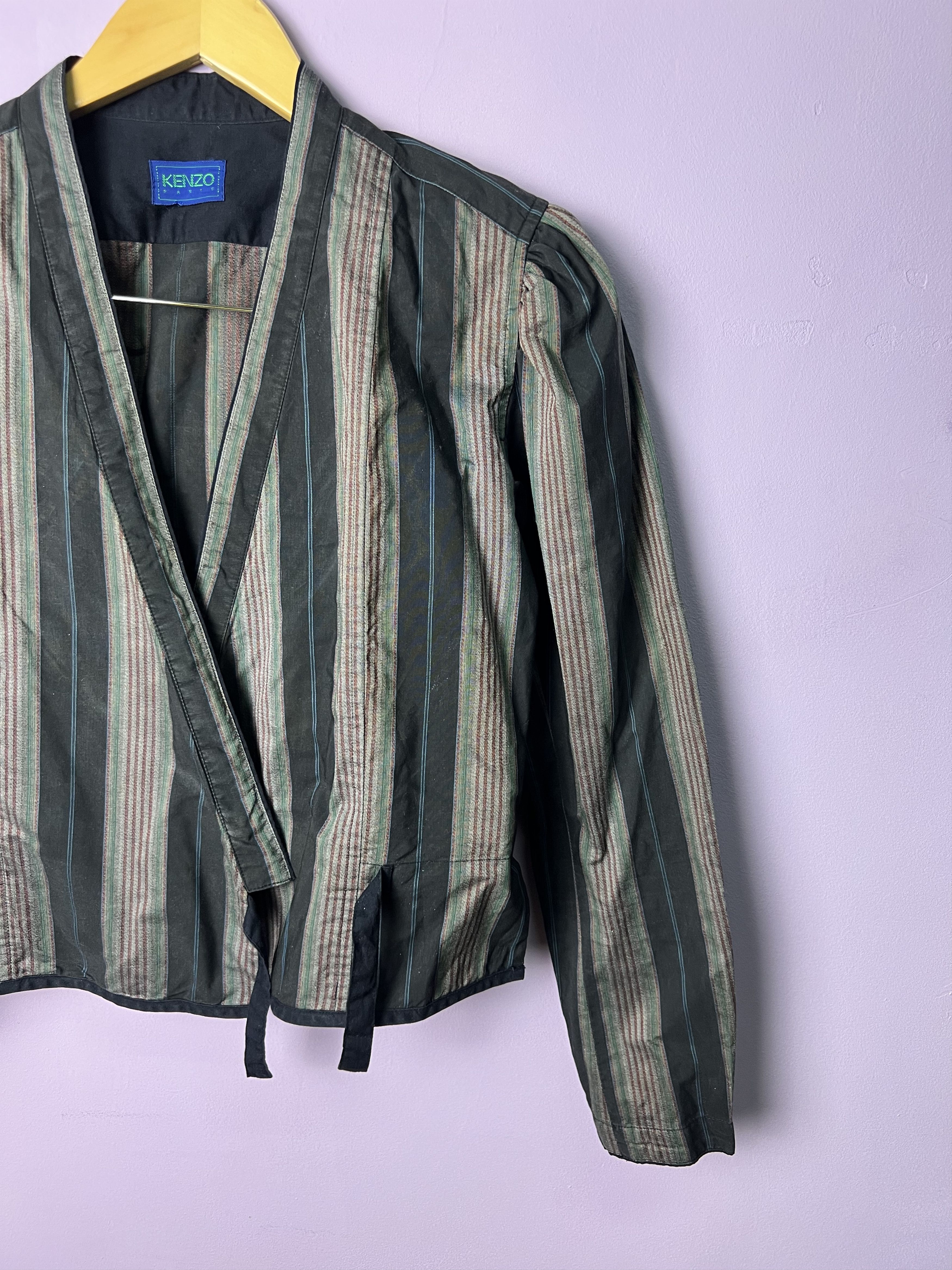 Kenzo 🔥Kenzo Paris Buttonless Cropped Blazers Size S / US 4 / IT 40 - 4 Thumbnail
