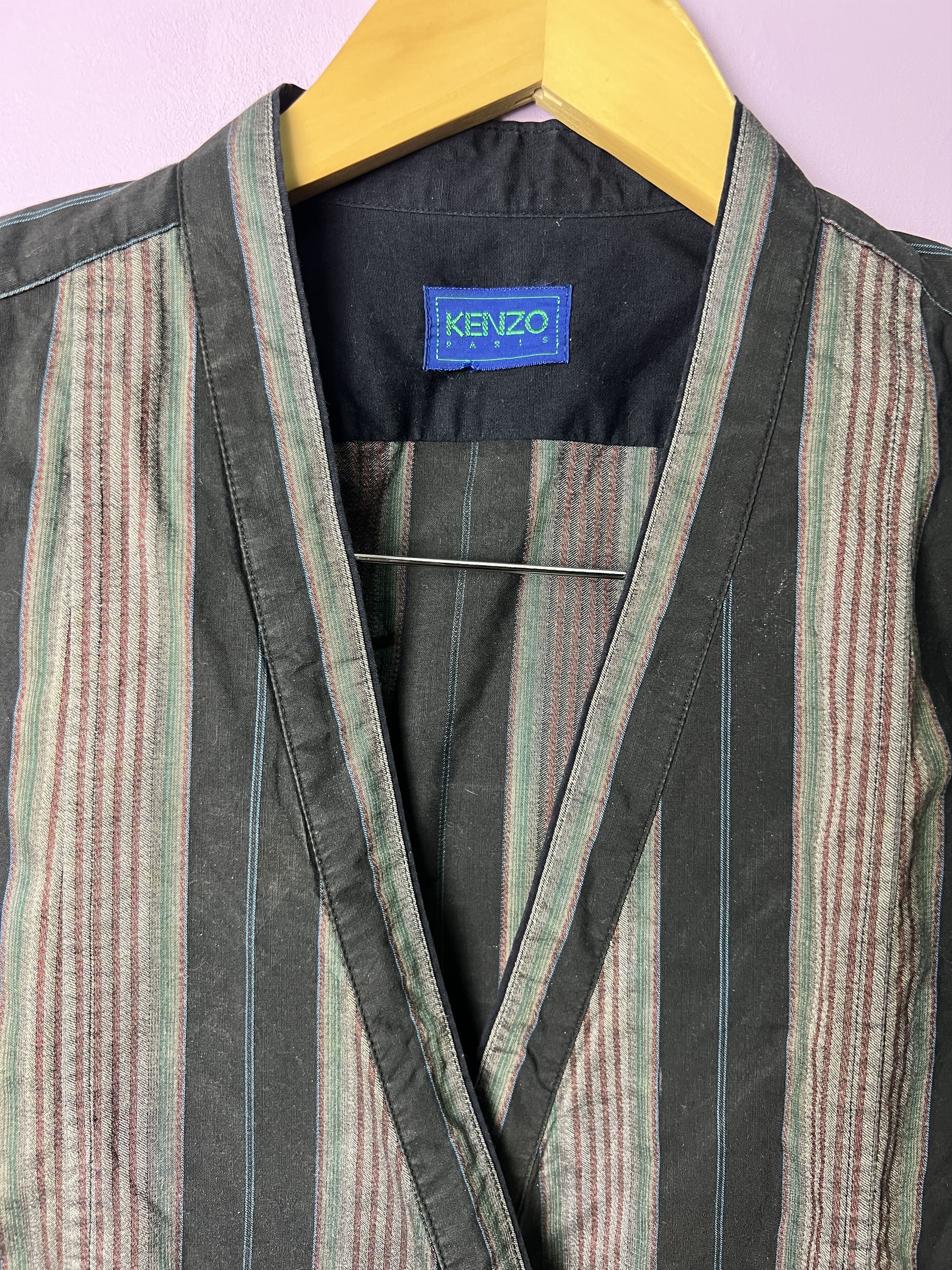 Kenzo 🔥Kenzo Paris Buttonless Cropped Blazers Size S / US 4 / IT 40 - 5 Thumbnail