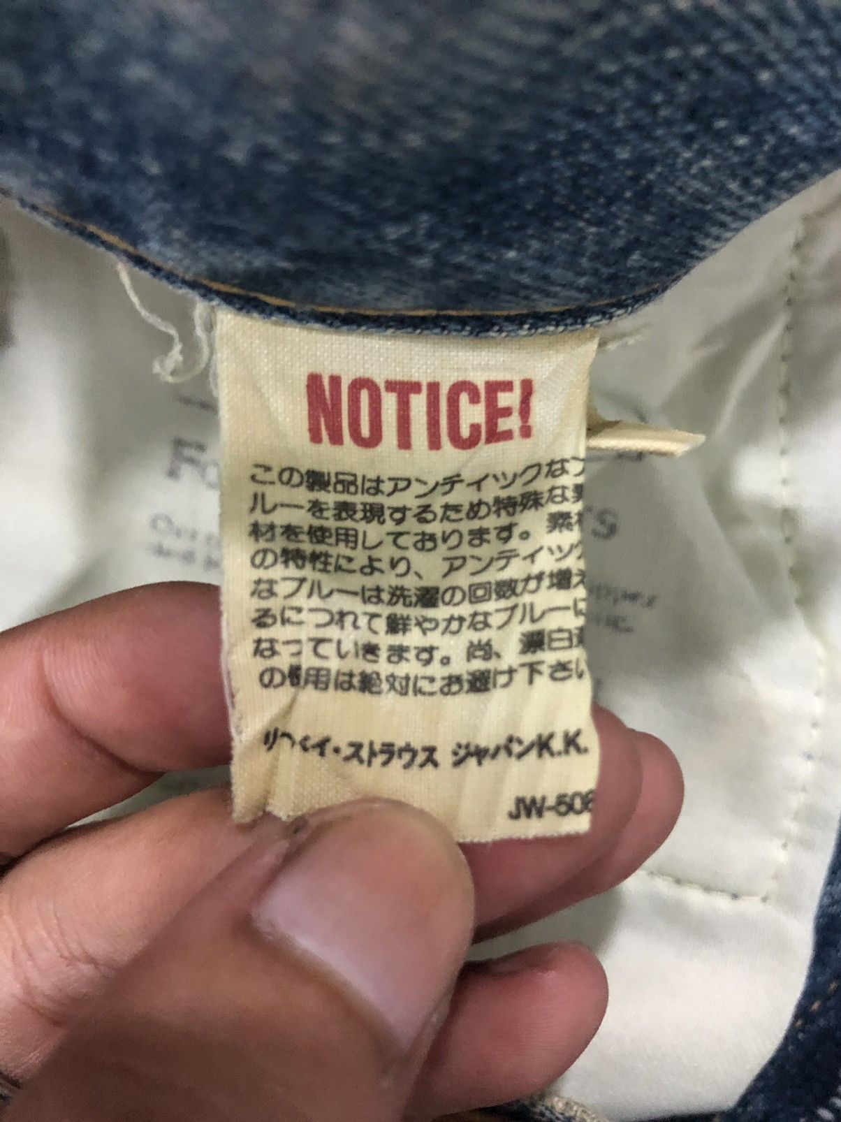 Levi's Vintage Clothing × Vintage RARE VINTAGE LEVIS BIG E JEANS Size US 30 / EU 46 - 12 Thumbnail