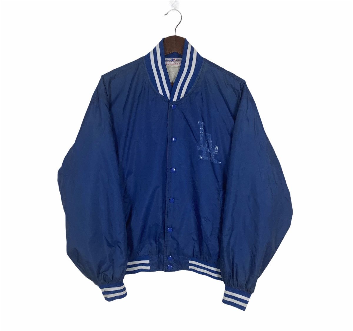 MLB ☀️Vintage Los Angeles Dodgers varsity jacket Size US M / EU 48-50 / 2 - 3 Thumbnail