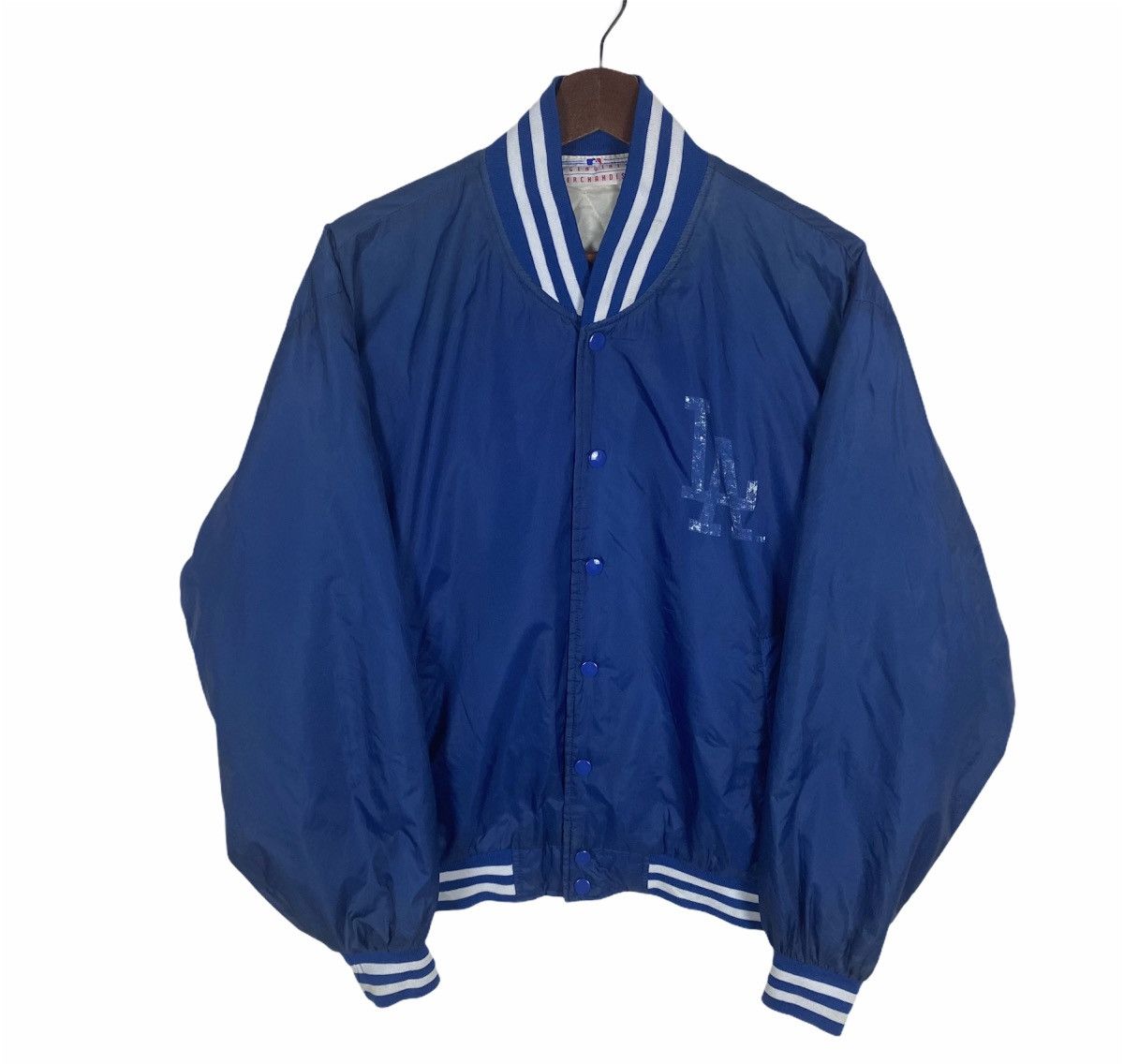 MLB ☀️Vintage Los Angeles Dodgers varsity jacket Size US M / EU 48-50 / 2 - 2 Thumbnail