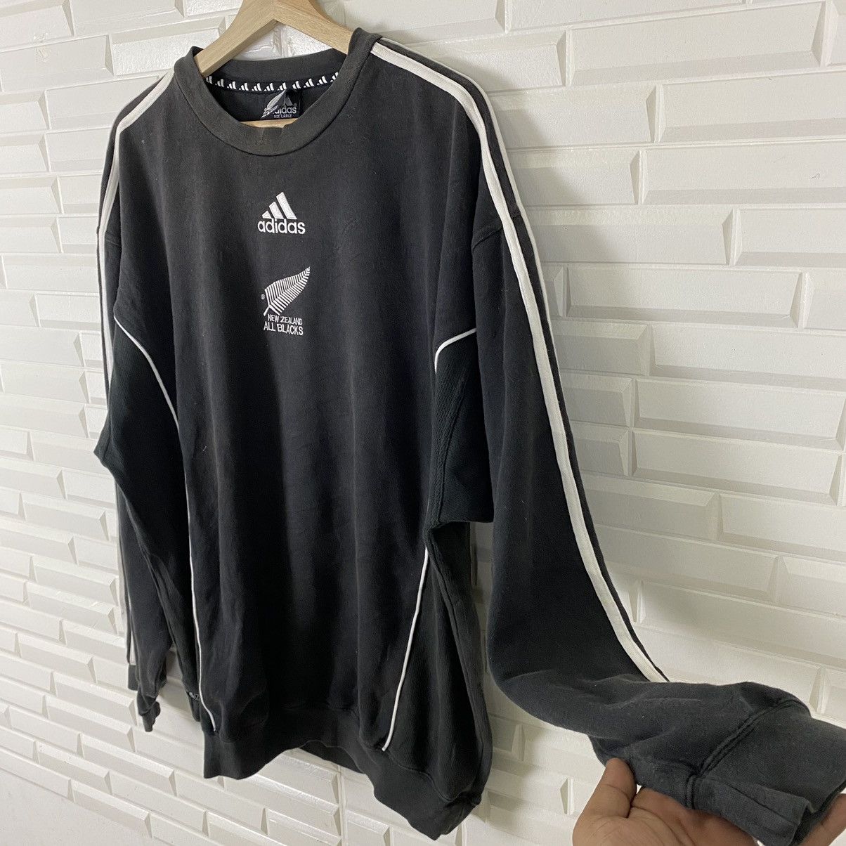 Adidas Adidas All Blacks Official Training Wear sweatshirt Size US L / EU 52-54 / 3 - 5 Thumbnail