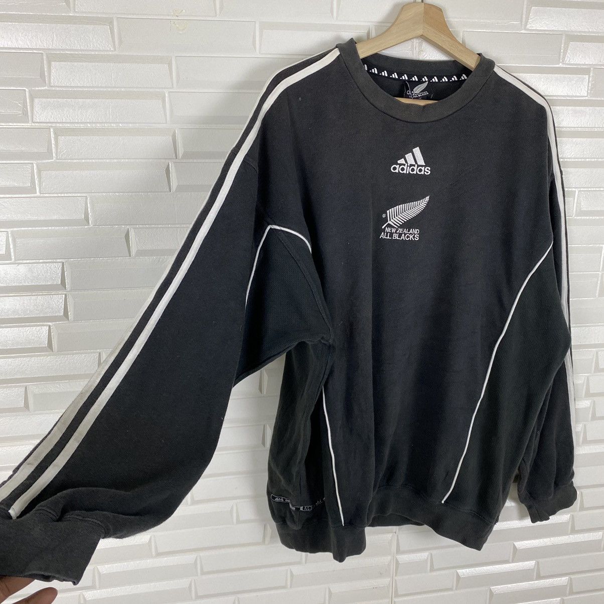 Adidas Adidas All Blacks Official Training Wear sweatshirt Size US L / EU 52-54 / 3 - 4 Thumbnail