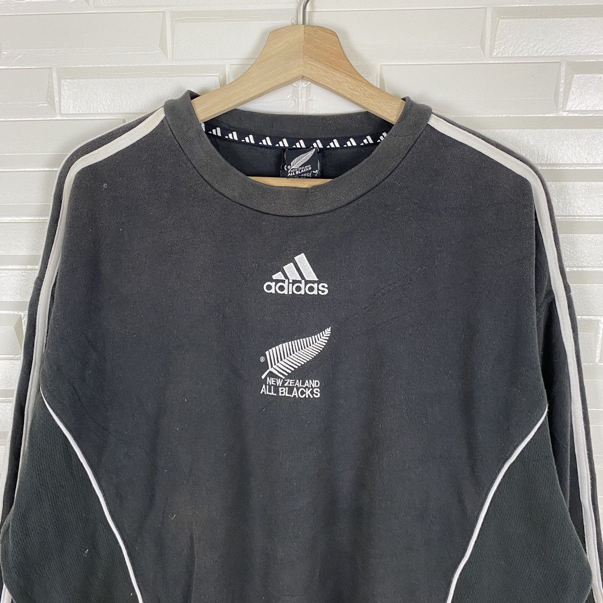 Adidas Adidas All Blacks Official Training Wear sweatshirt Size US L / EU 52-54 / 3 - 3 Thumbnail