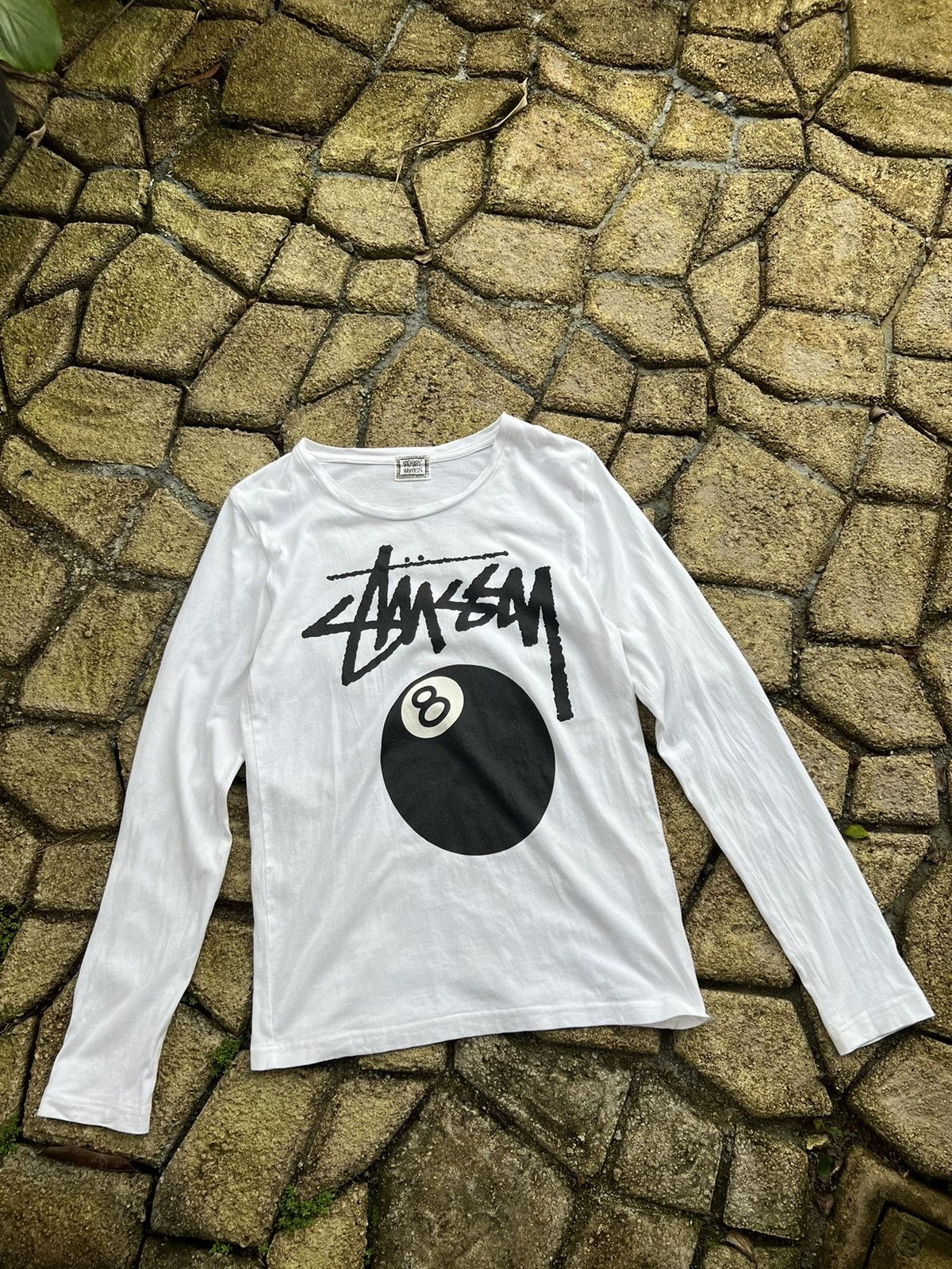 Stussy 🔥Rare Stussy Women 8 Ball Long Sleeves Tee Size S / US 4 / IT 40 - 1 Thumbnail