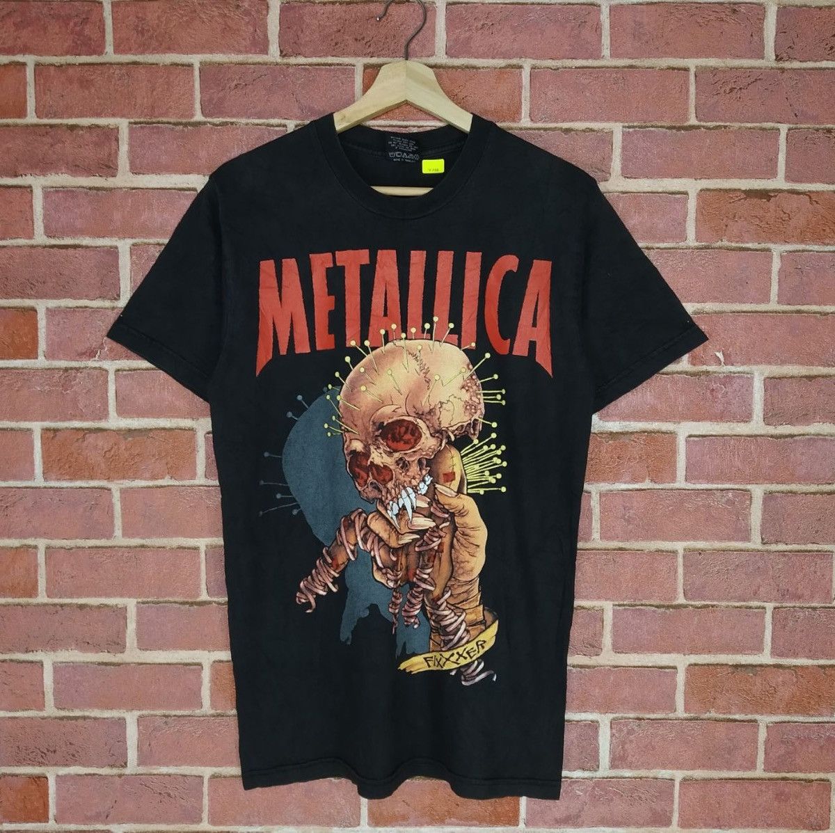 Band Tees Vintage Metallica fixxxer Pushead Heavy Metal Band Promo Size US S / EU 44-46 / 1 - 1 Thumbnail