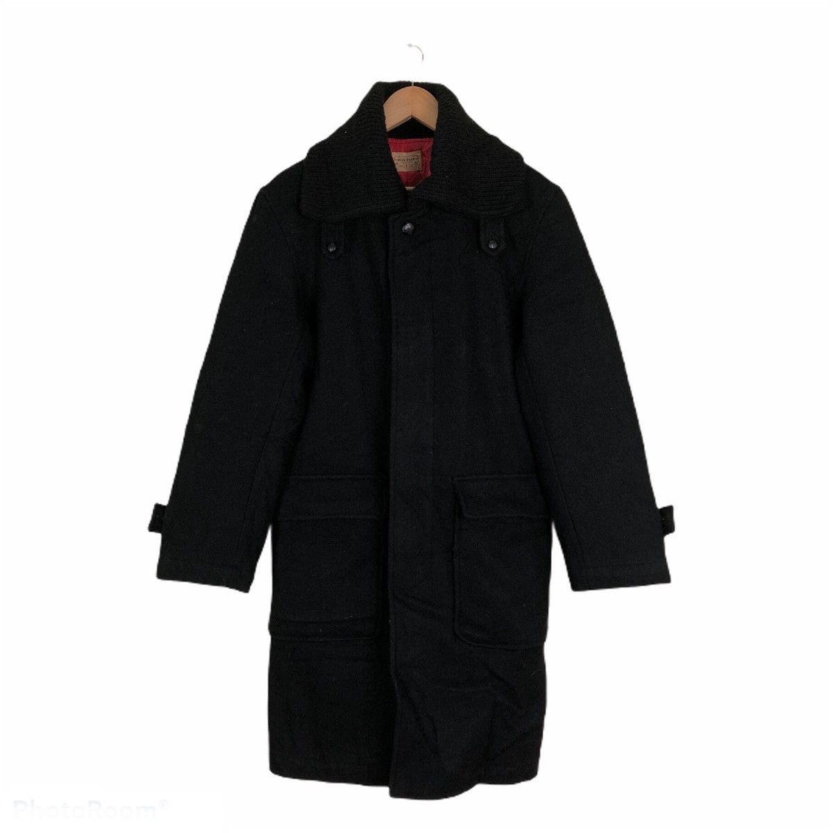 Japanese Brand Blue Eyes Wool Long Overcoat Size US M / EU 48-50 / 2 - 1 Thumbnail