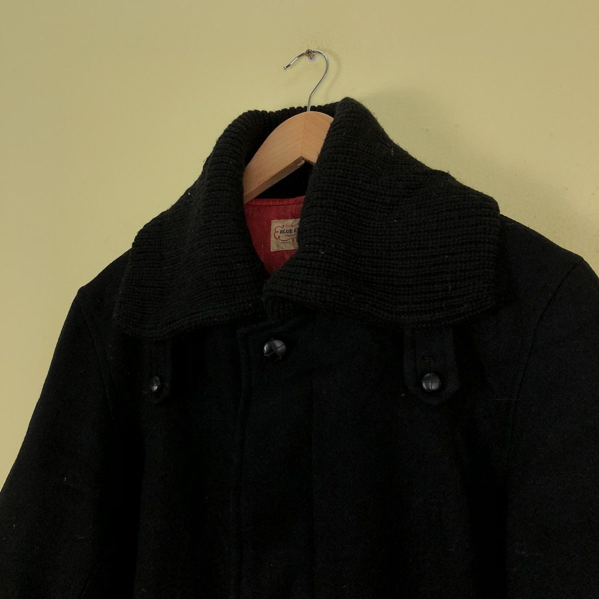 Japanese Brand Blue Eyes Wool Long Overcoat Size US M / EU 48-50 / 2 - 4 Thumbnail