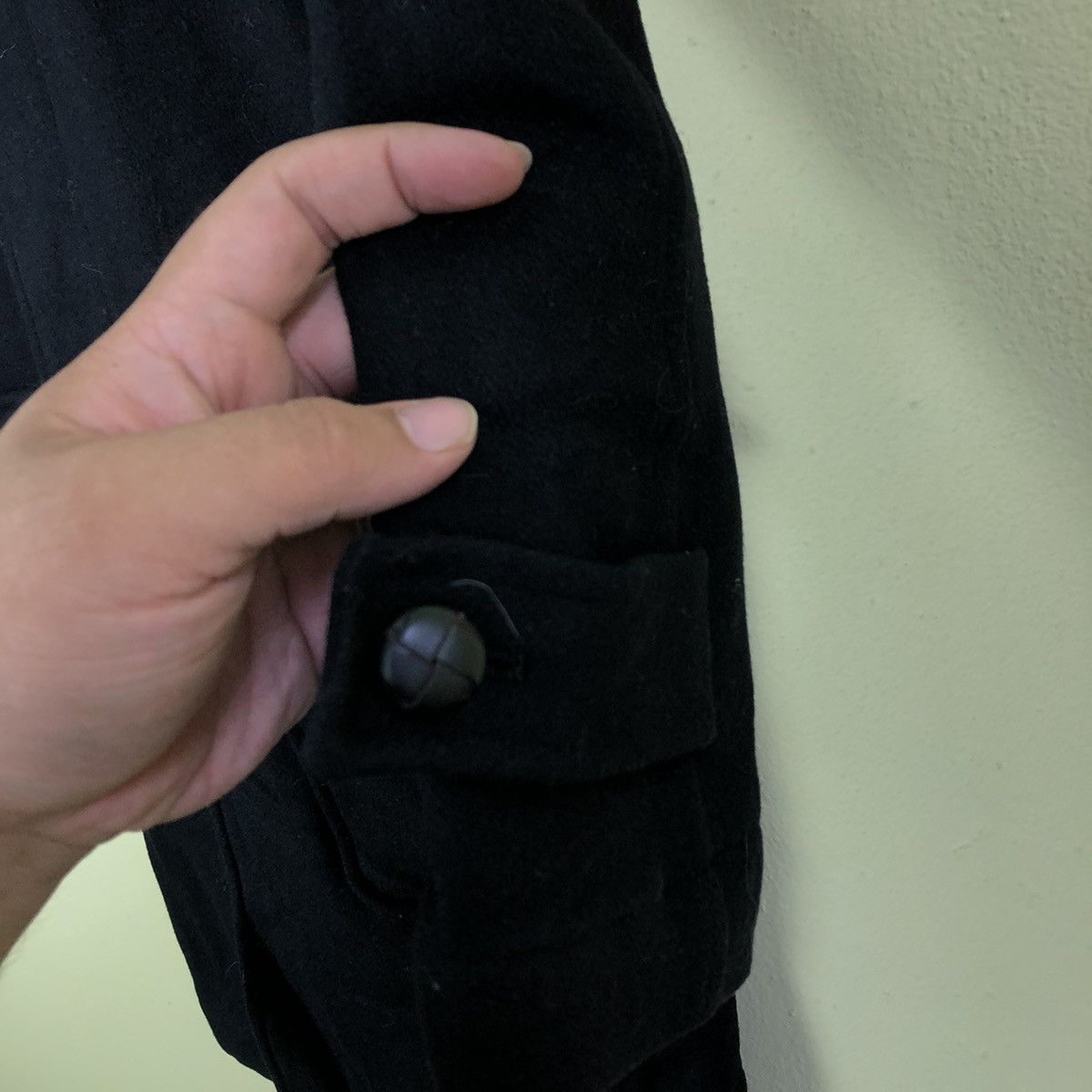 Japanese Brand Blue Eyes Wool Long Overcoat Size US M / EU 48-50 / 2 - 6 Thumbnail