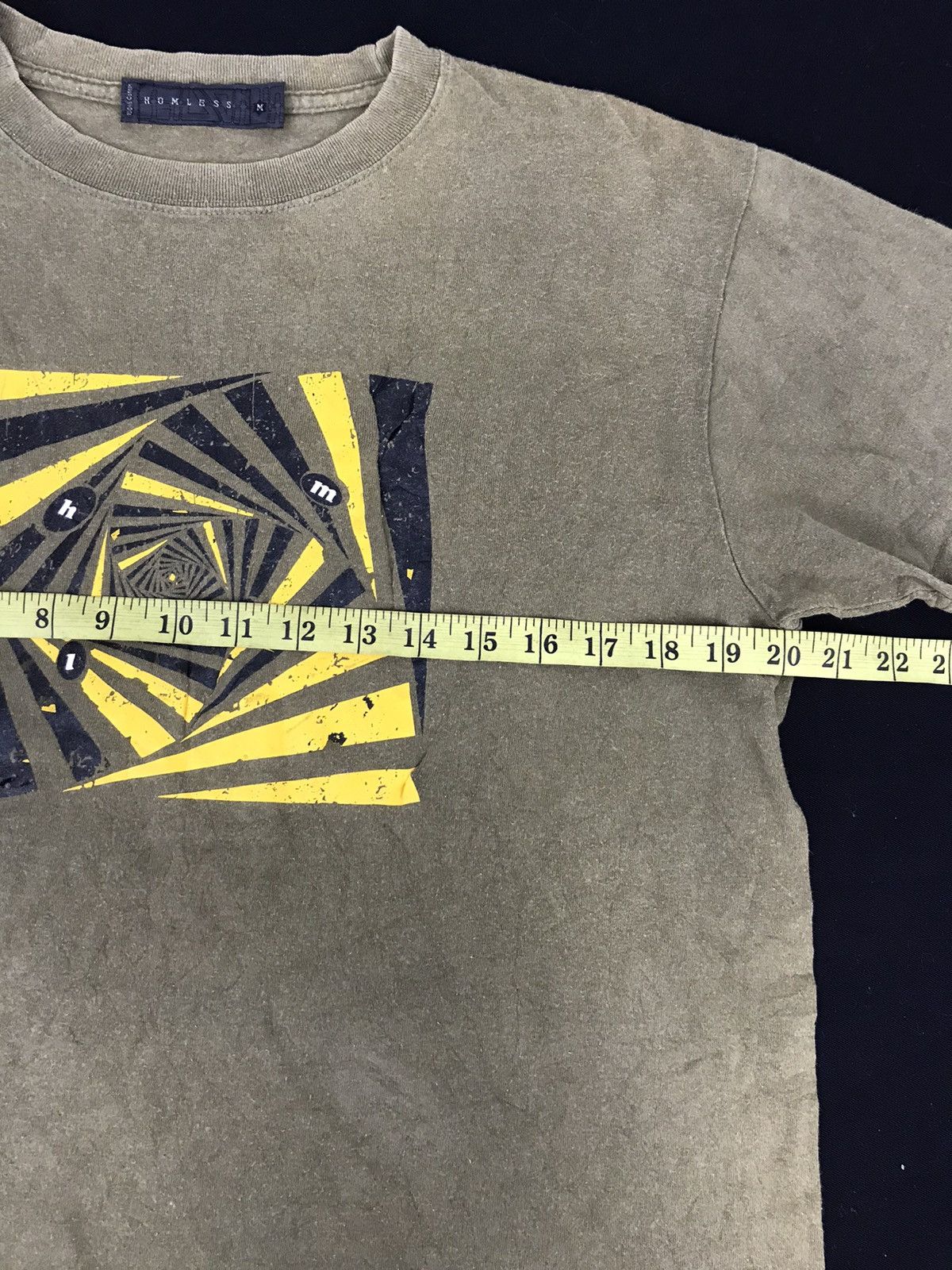 Japanese Brand Homless Japanese Streetwear Brand Designer Spiral Print Size US M / EU 48-50 / 2 - 4 Thumbnail