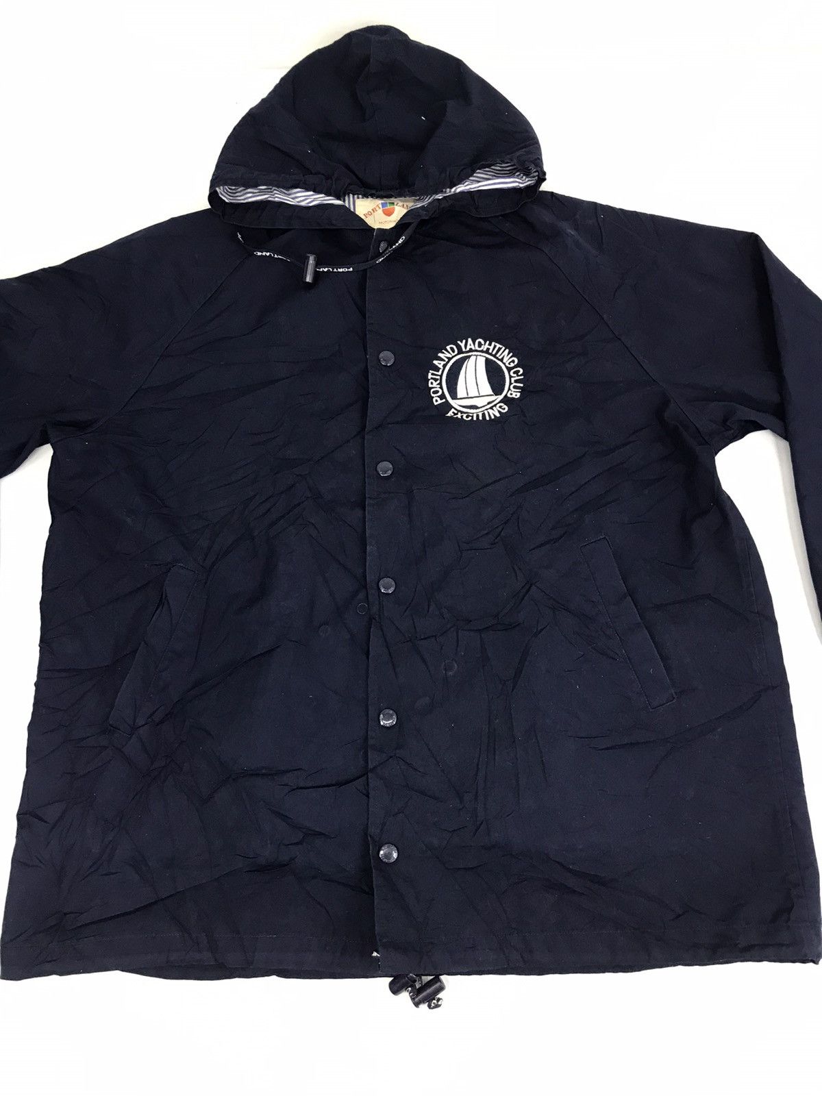 Japanese Brand Vintage 90s Portland Motomachi Sweatshirt Hoodie Jacket Size US XL / EU 56 / 4 - 4 Thumbnail