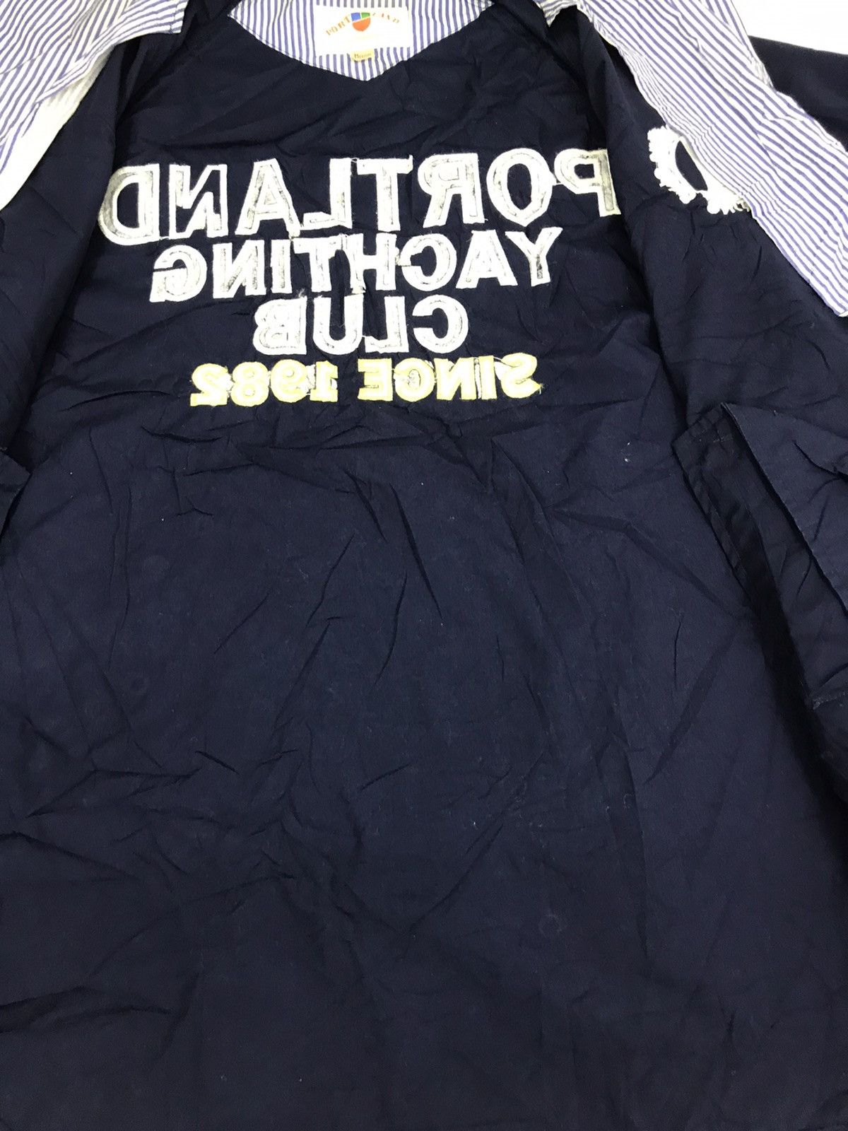 Japanese Brand Vintage 90s Portland Motomachi Sweatshirt Hoodie Jacket Size US XL / EU 56 / 4 - 2 Thumbnail