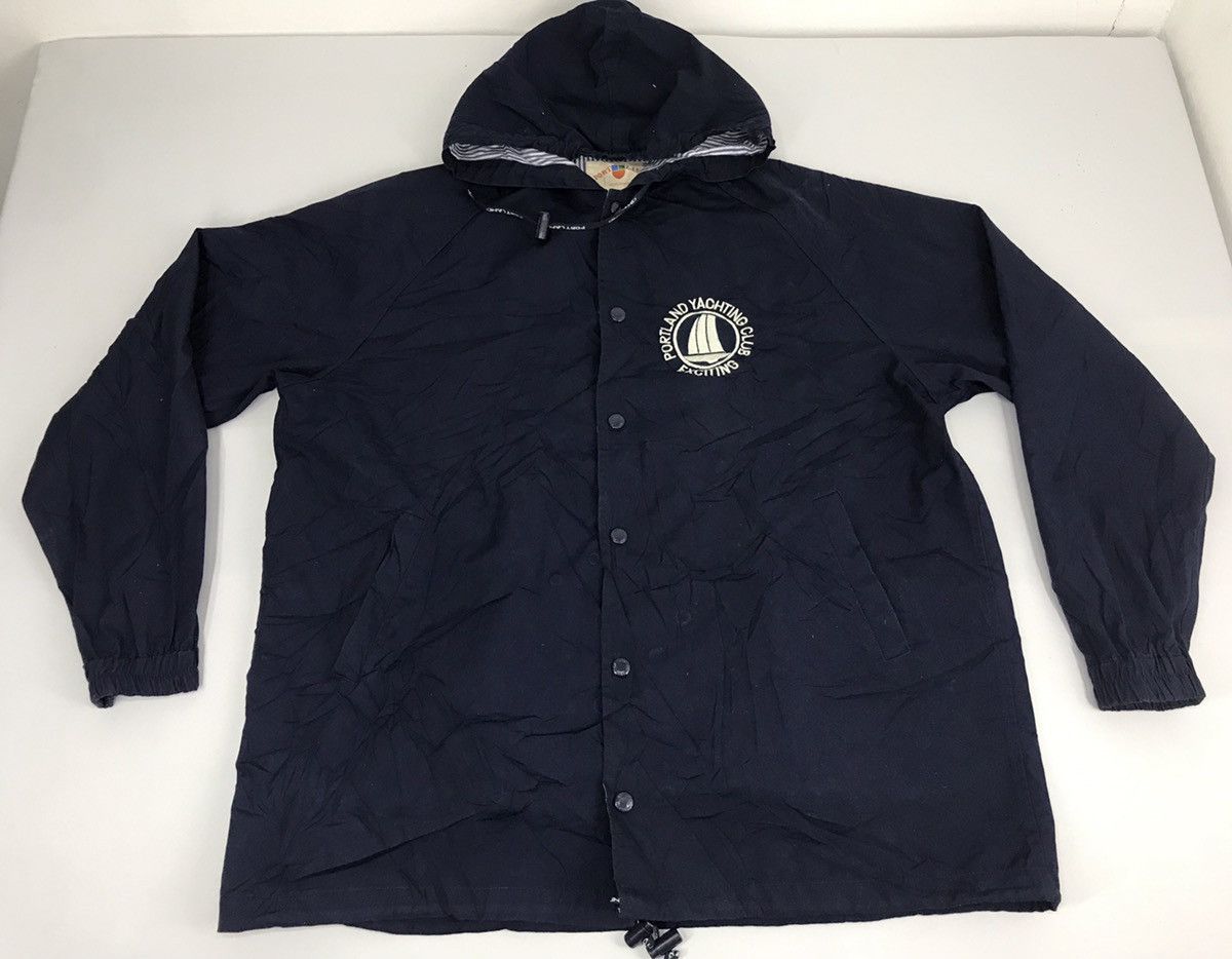 Japanese Brand Vintage 90s Portland Motomachi Sweatshirt Hoodie Jacket Size US XL / EU 56 / 4 - 3 Thumbnail