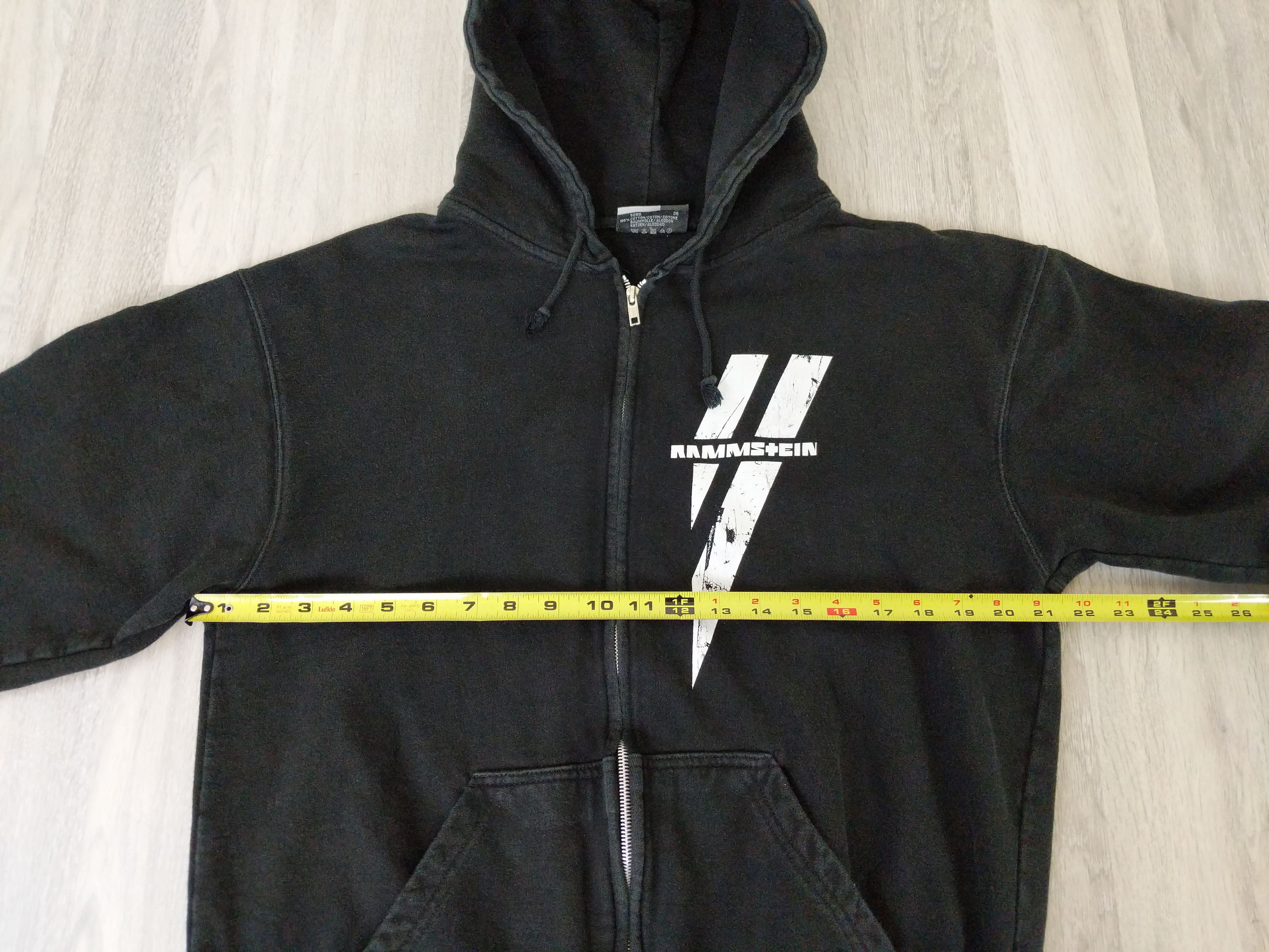 Band Tees Vintage Rammstein Reise Reise Zip Up Hoodie 90s Y2K Metal Size US M / EU 48-50 / 2 - 9 Thumbnail