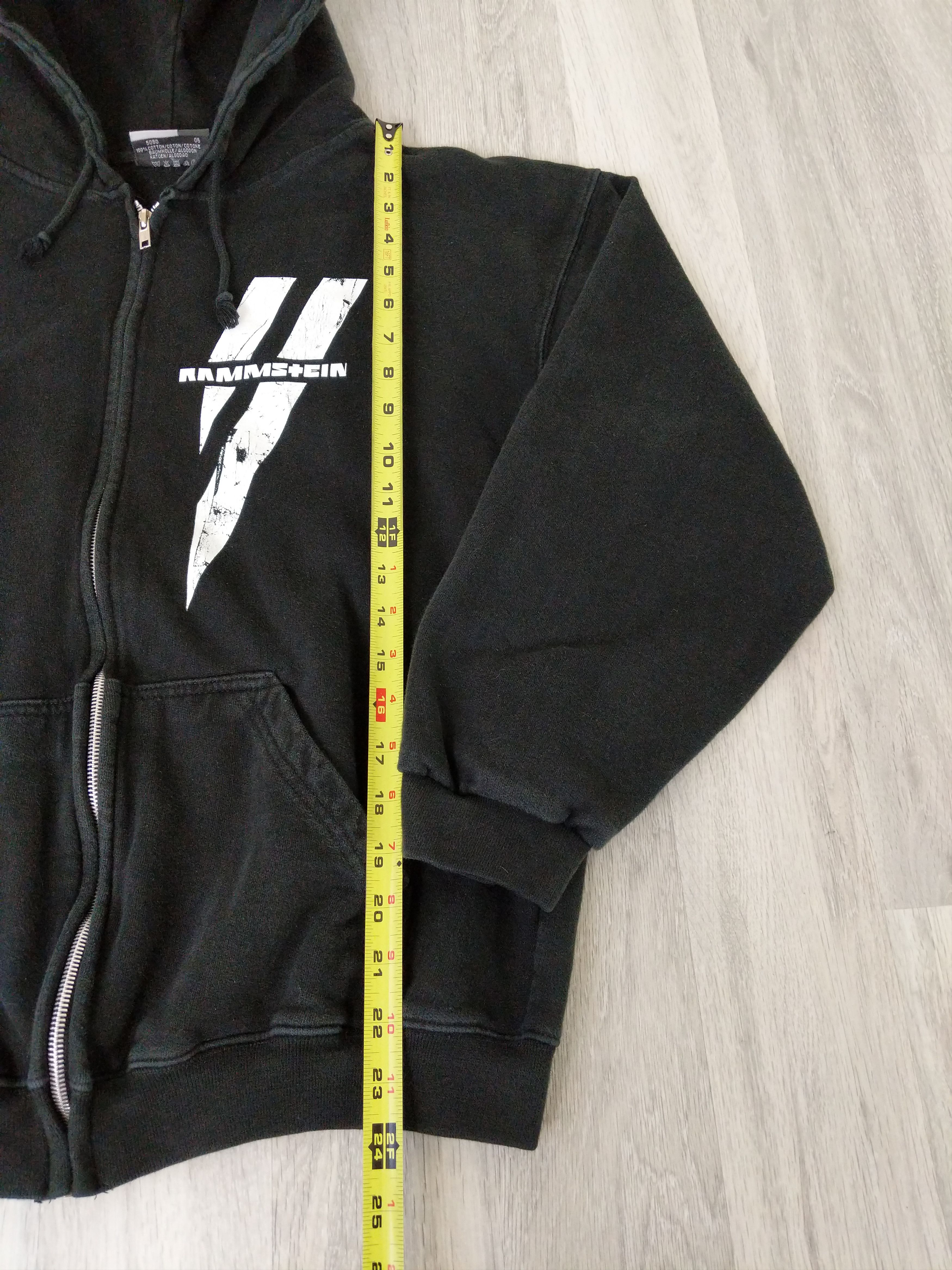 Band Tees Vintage Rammstein Reise Reise Zip Up Hoodie 90s Y2K Metal Size US M / EU 48-50 / 2 - 10 Thumbnail