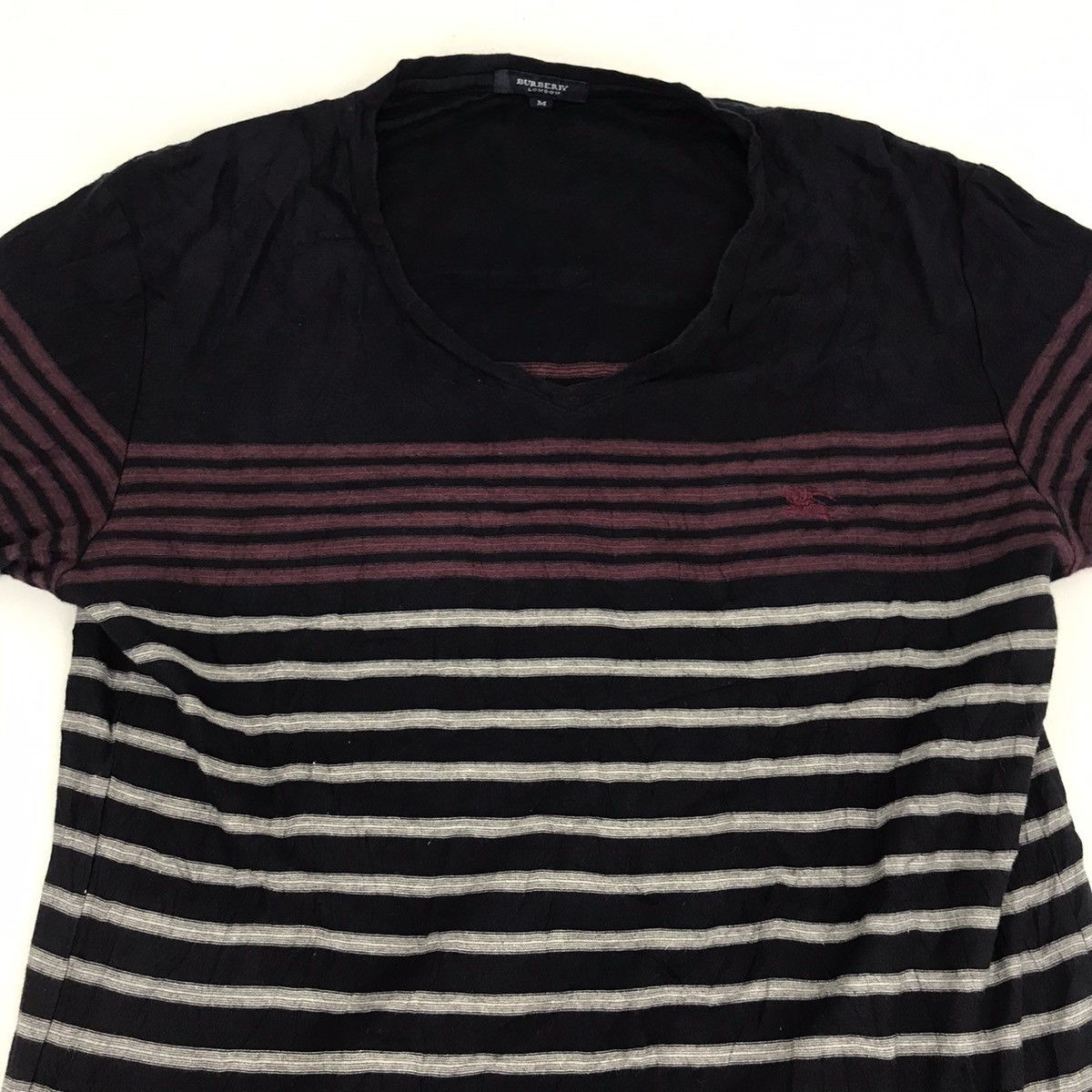 Burberry Burberry London Striped Tee Design Modern Classic Size M / US 6-8 / IT 42-44 - 2 Thumbnail