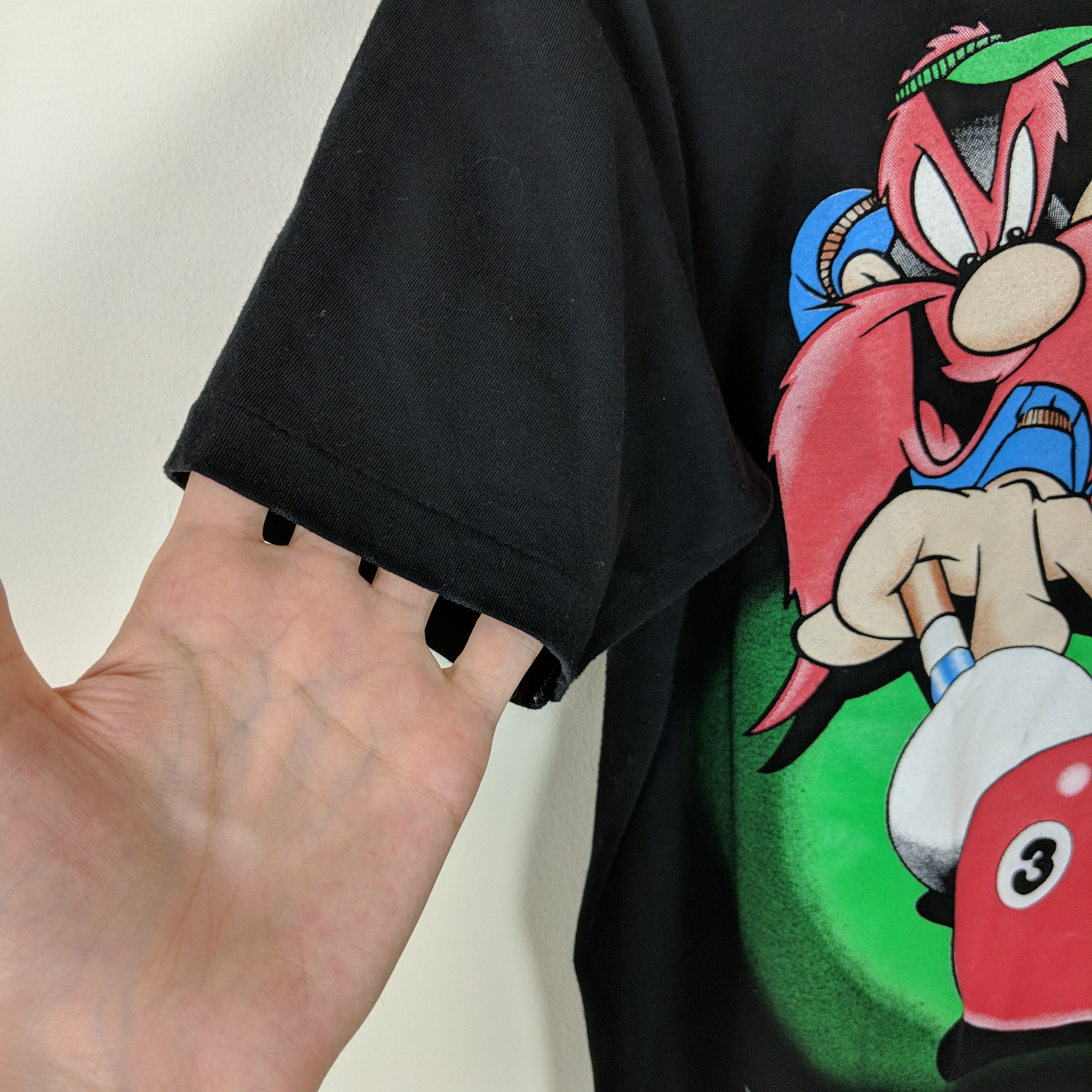Vintage Vintage 1994 Yosemite Sam Looney Tunes Pool Billiard T-Shirt Size US M / EU 48-50 / 2 - 5 Thumbnail
