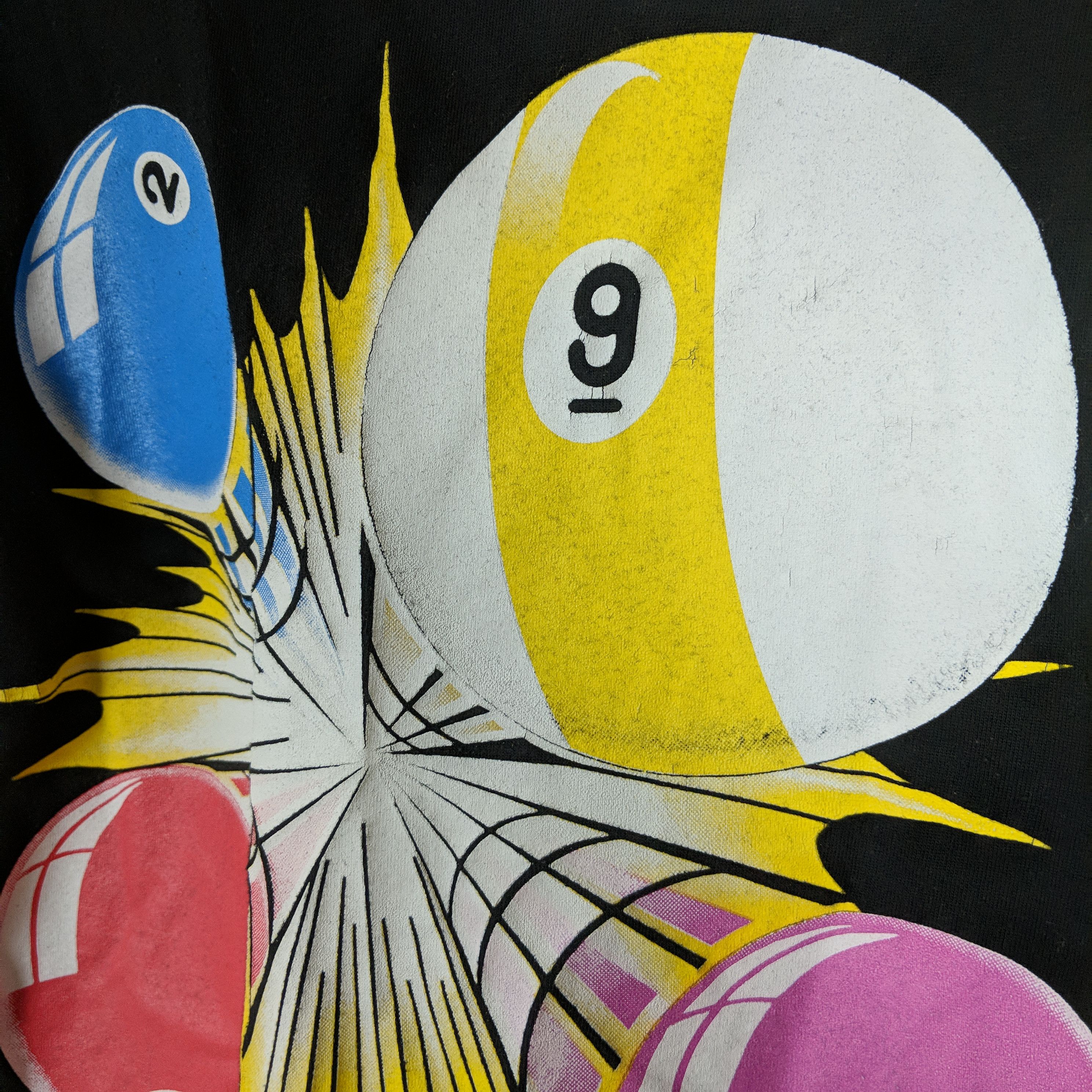 Vintage Vintage 1994 Yosemite Sam Looney Tunes Pool Billiard T-Shirt Size US M / EU 48-50 / 2 - 11 Thumbnail