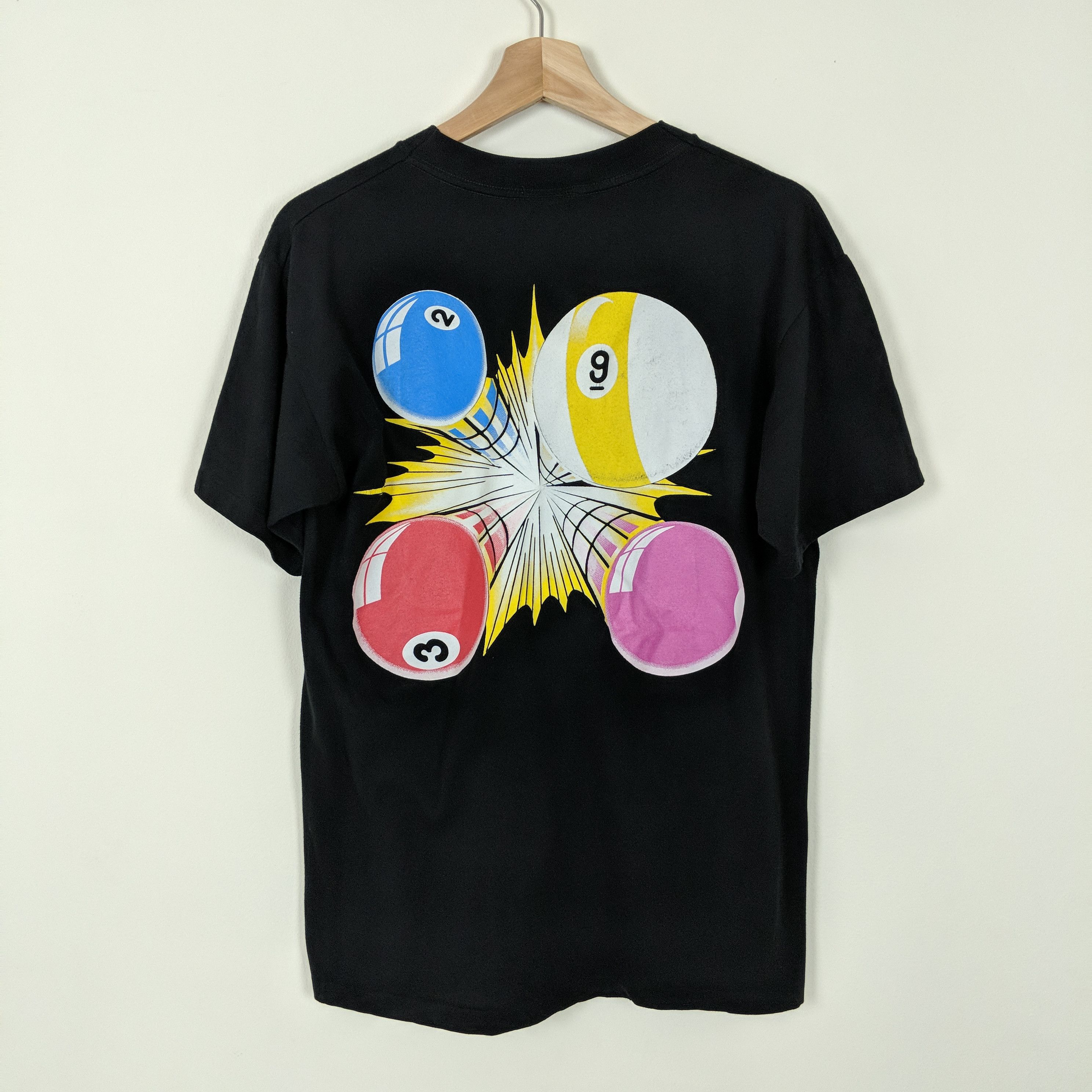 Vintage Vintage 1994 Yosemite Sam Looney Tunes Pool Billiard T-Shirt Size US M / EU 48-50 / 2 - 2 Thumbnail