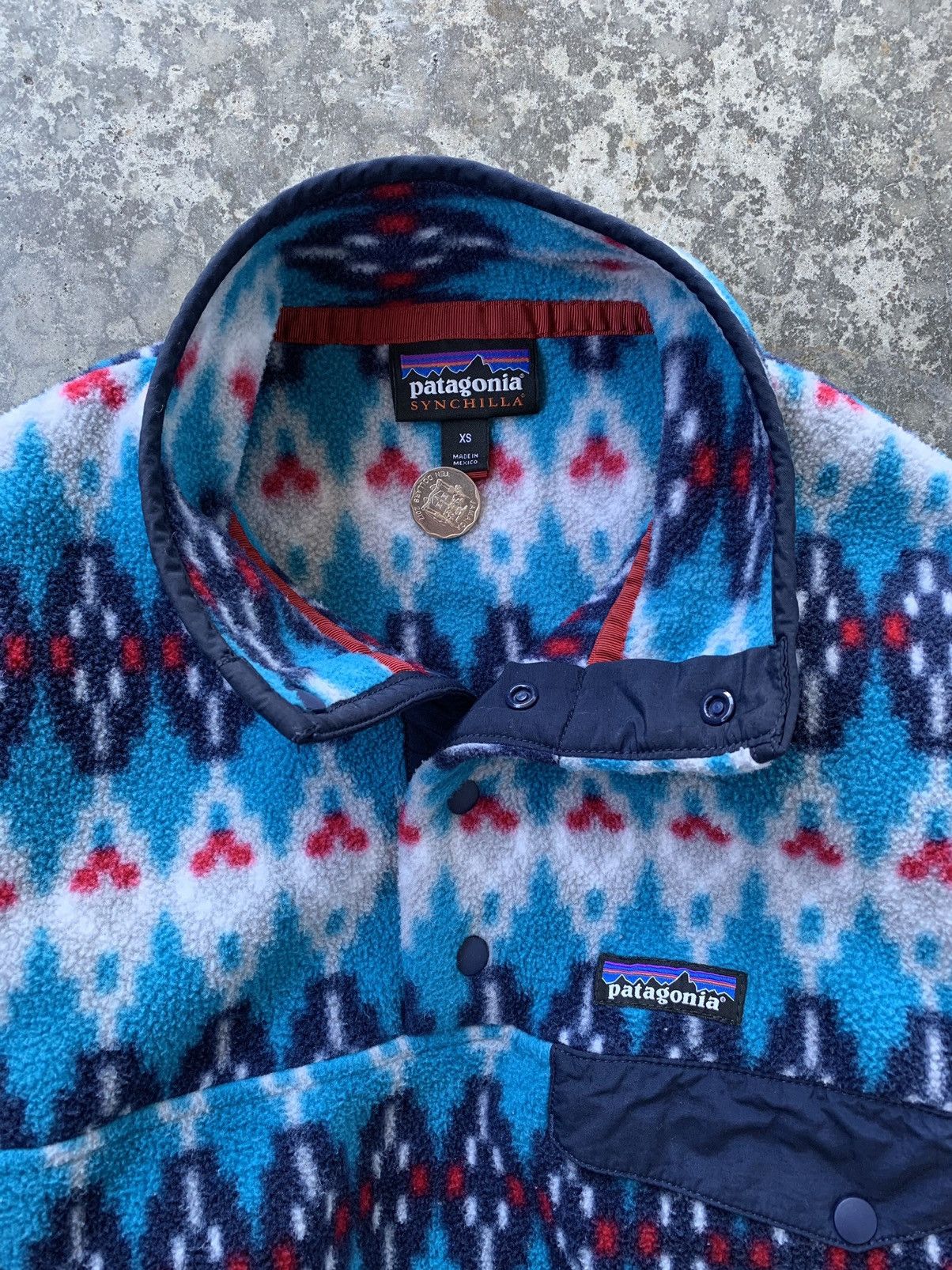Patagonia 🧿2016 Patagonia Synchilla Snap Fleece (Sz XS, WMNS) Size XS / US 0-2 / IT 36-38 - 2 Thumbnail