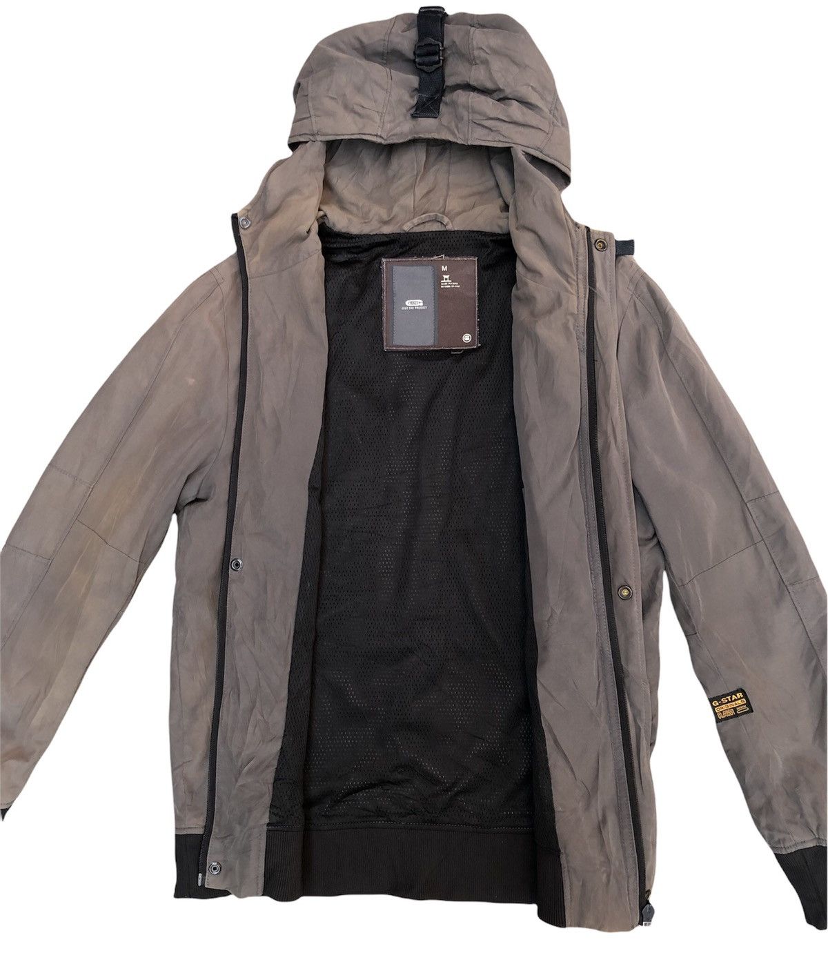 G-Star G Star Raw Multiple Pocket Athon Hooded Jacket Size US M / EU 48-50 / 2 - 6 Thumbnail