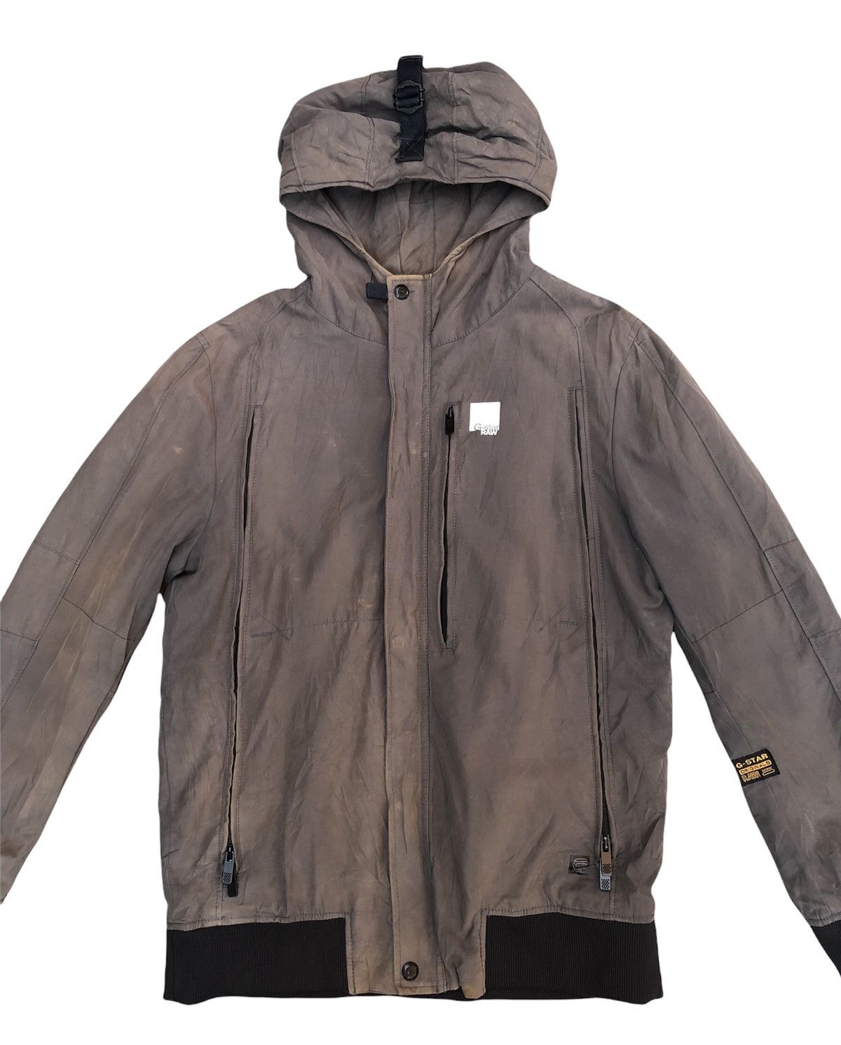 G-Star G Star Raw Multiple Pocket Athon Hooded Jacket Size US M / EU 48-50 / 2 - 2 Thumbnail