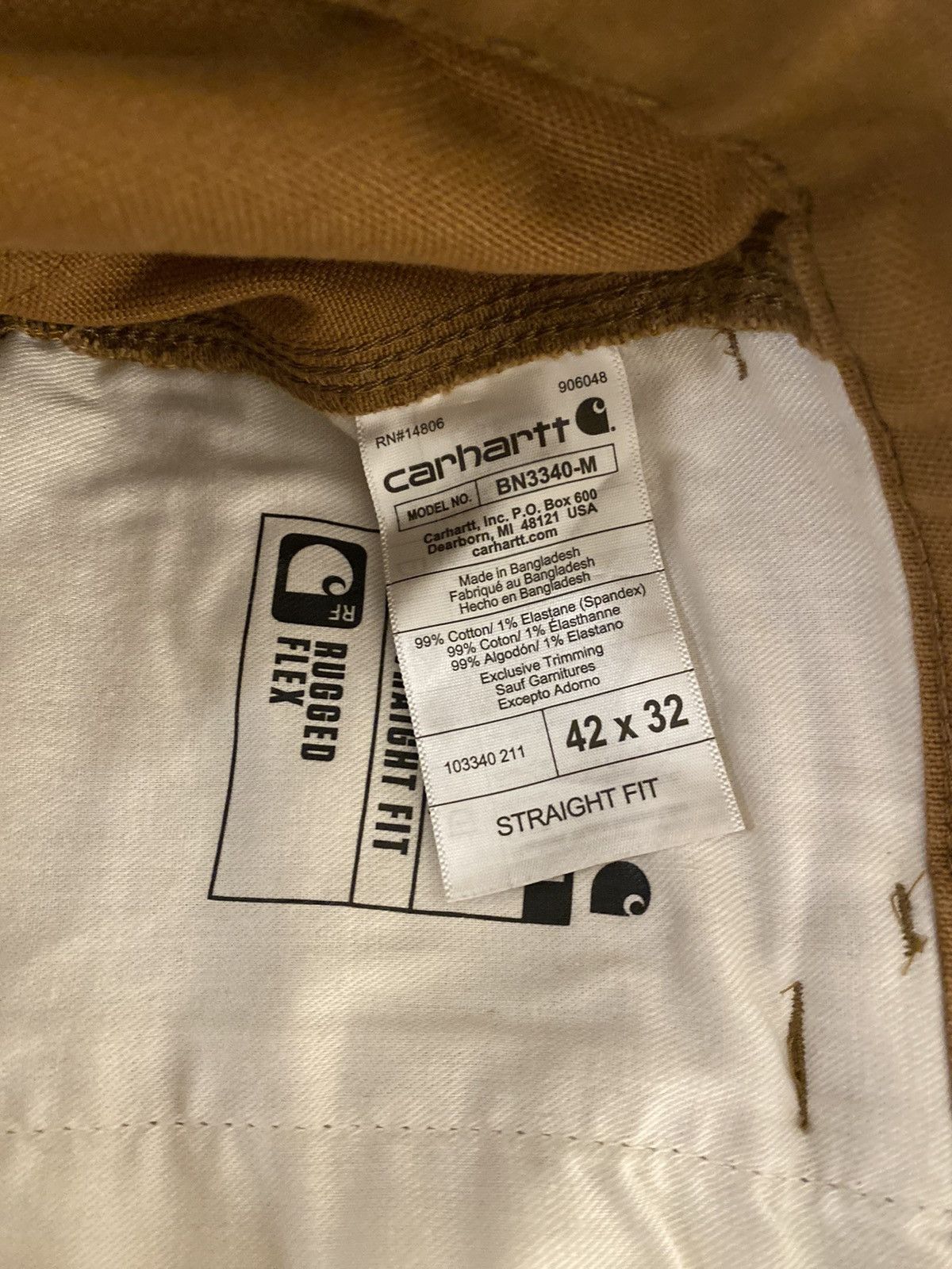 Carhartt Carhartt Rugged Flex Duck Double Front Pants Size US 42 / EU 58 - 11 Thumbnail