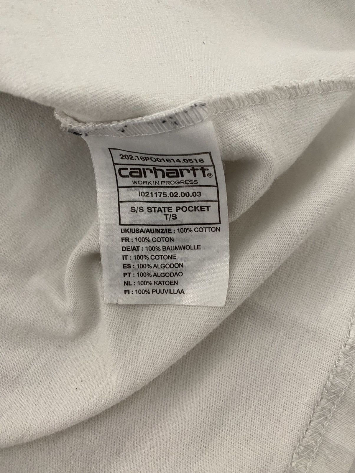 Carhartt Wip Carhartt WIP State Pocket T-shirt XL Size US XL / EU 56 / 4 - 10 Thumbnail