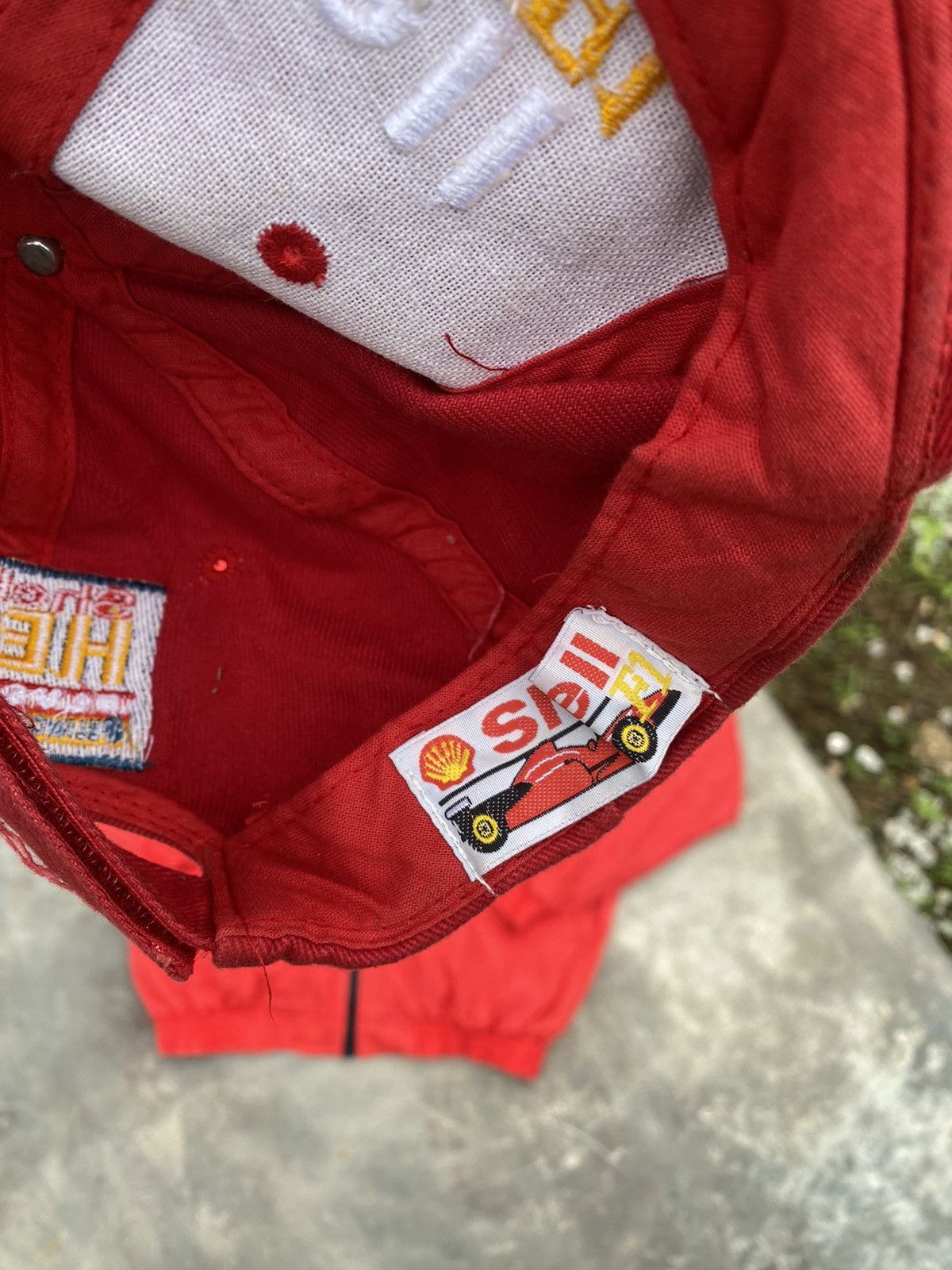 Formula 1 Vintage Shell F1 Woven Logo zip up jacket Size US L / EU 52-54 / 3 - 12 Thumbnail