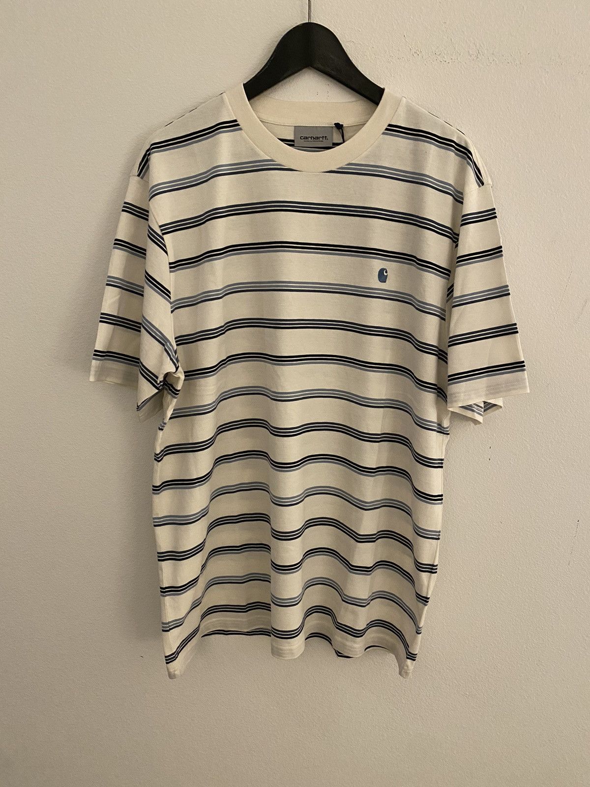 Carhartt Wip Carhartt WIP Vonn Stripe T-shirt NWT Size US XL / EU 56 / 4 - 1 Thumbnail