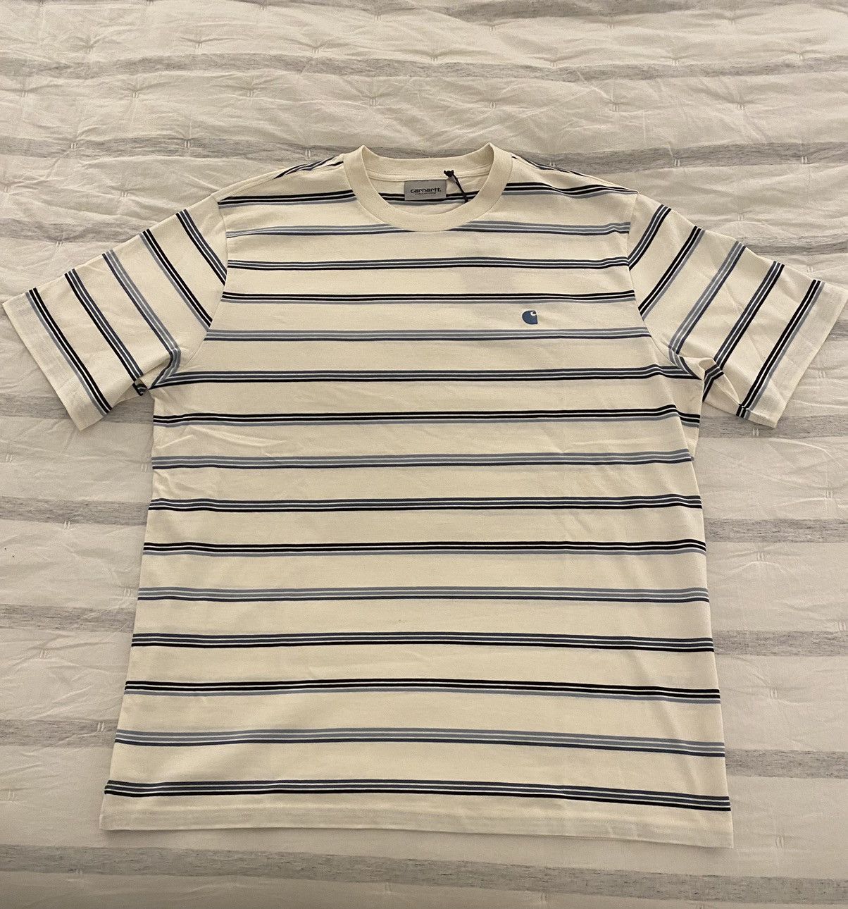 Carhartt Wip Carhartt WIP Vonn Stripe T-shirt NWT Size US XL / EU 56 / 4 - 3 Thumbnail