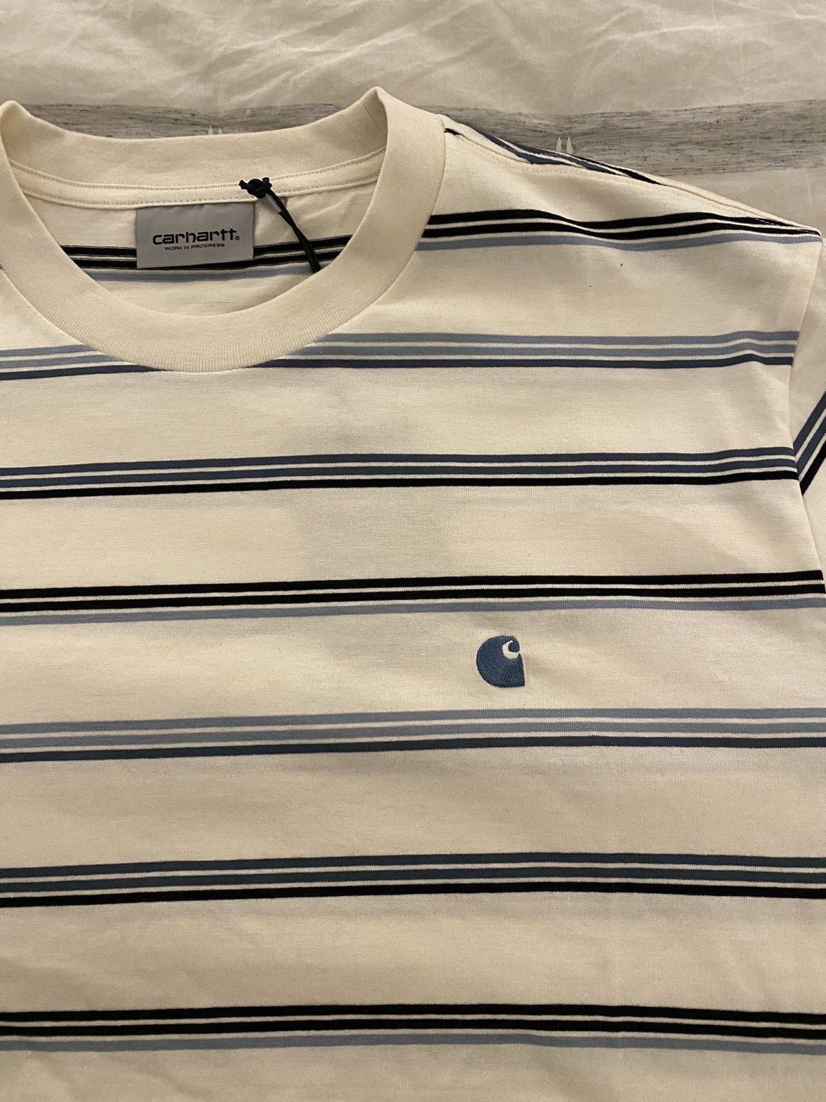 Carhartt Wip Carhartt WIP Vonn Stripe T-shirt NWT Size US XL / EU 56 / 4 - 5 Thumbnail