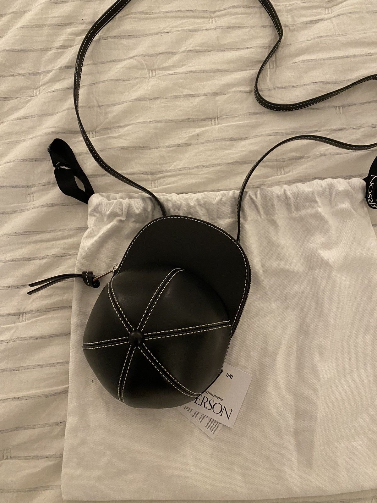Jw Anderson Midi Cap Crossbody Bag NWT in Black, Men's